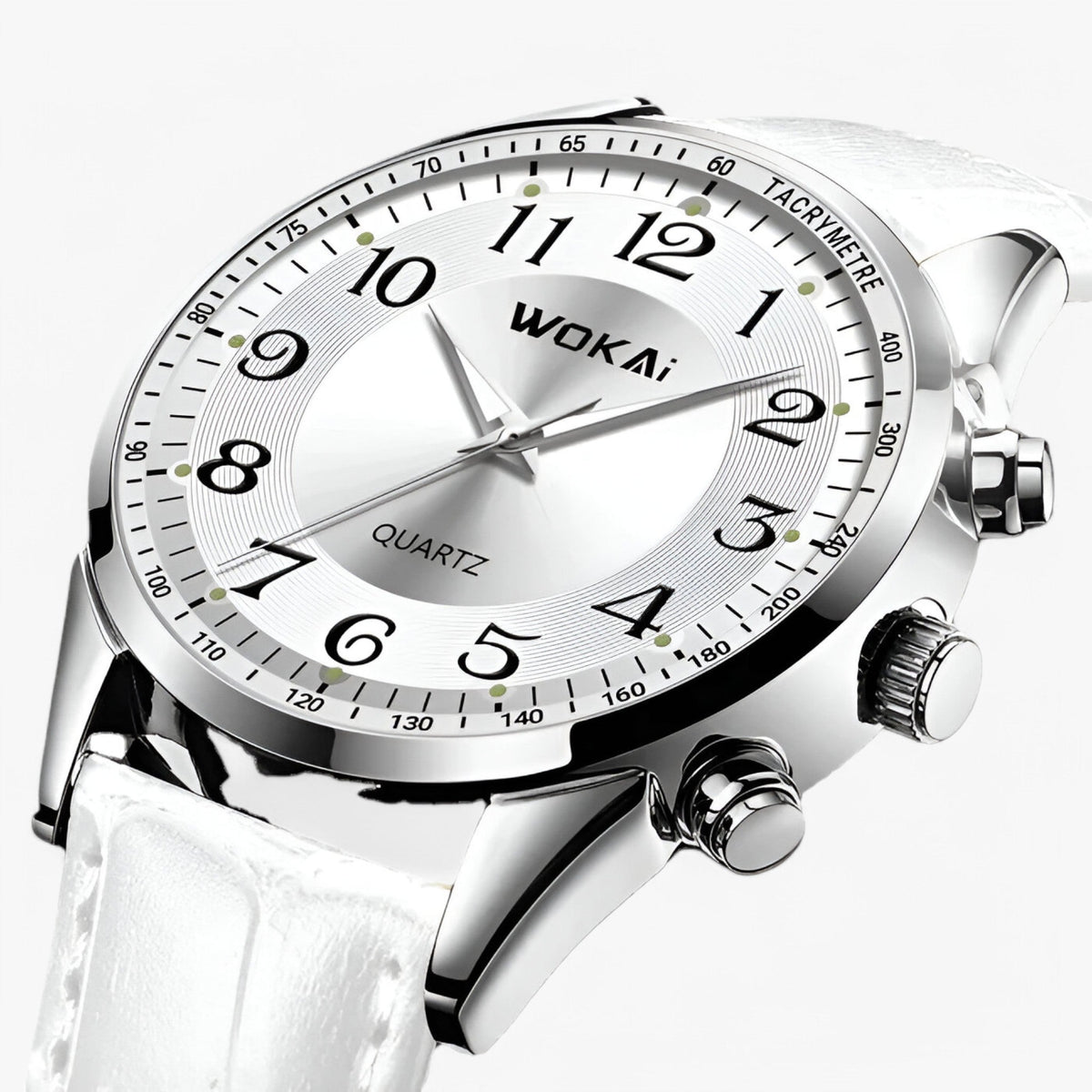 watches : Nael | Casual leren sporthorloge in van Pantinoshop