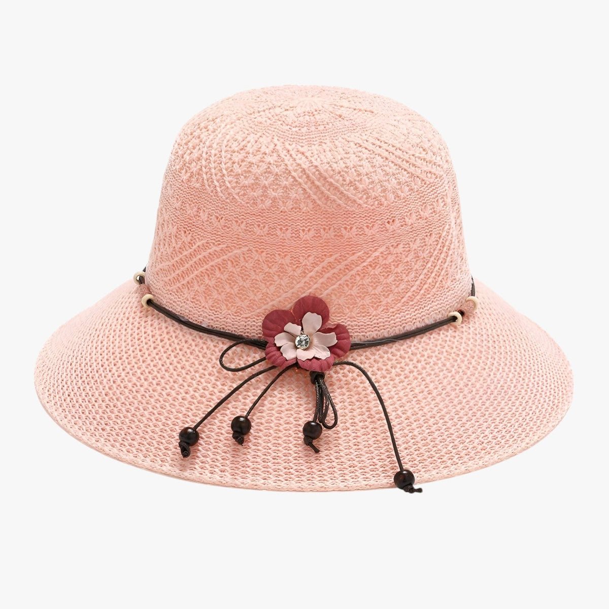 accessories : Analisa | Zomermuts voor dames – Stijlvolle bescherming tegen de zon in Roze van Pantinoshop