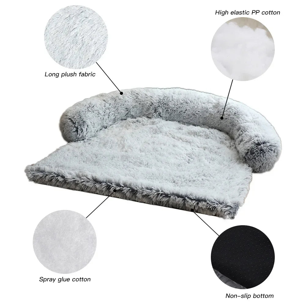 pets : Quishy - Wasbaar Huisdier Sofa Pluche Deken in van Pantino