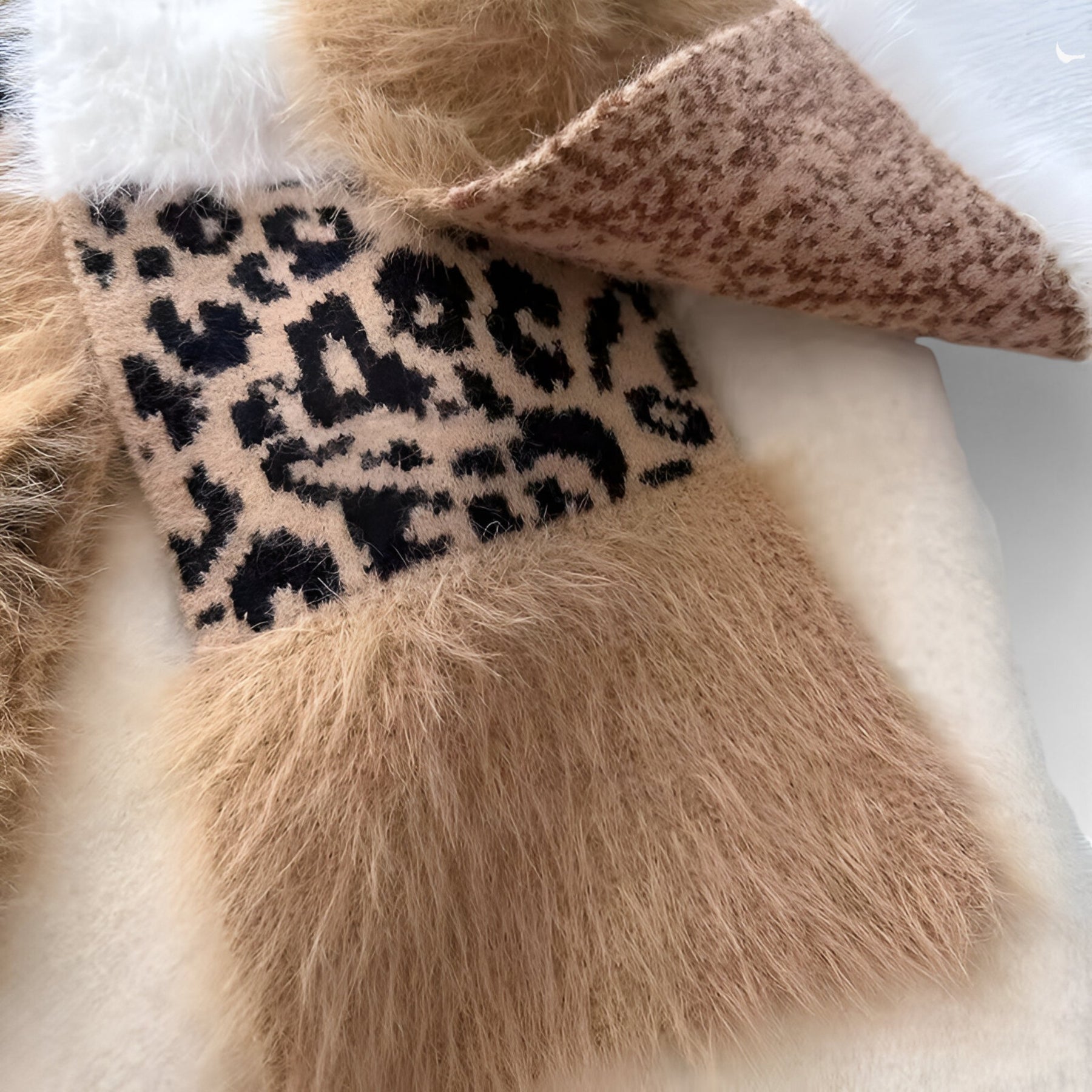 Leonie | Luipaard Breisjaal – Warme en Stijlvolle Must-Have - €25 : Leonie | Luipaard Breisjaal – Warme en Stijlvolle Must-Have in van Pantinoshop