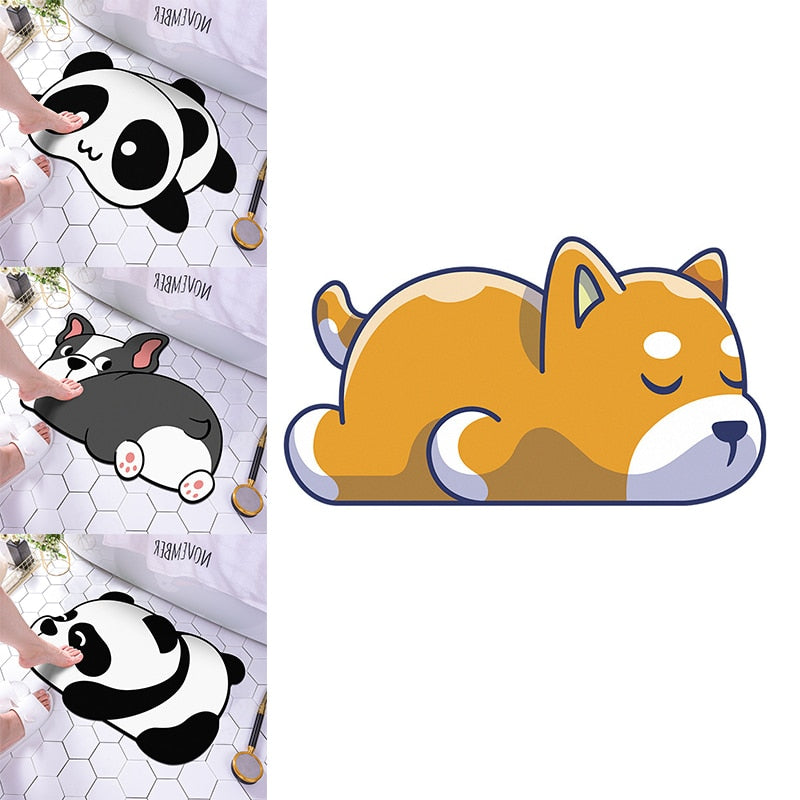 home & garden : Billy Badmatten | De leukste badmat die je ooit zult zien! in van Pantino