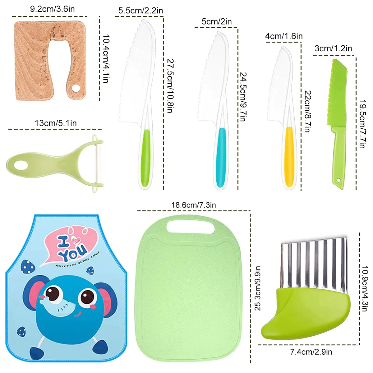 home & garden : LittleChefs™ Knives Set: Waar Veiligheid En Plezier Samenkomen in van Pantino