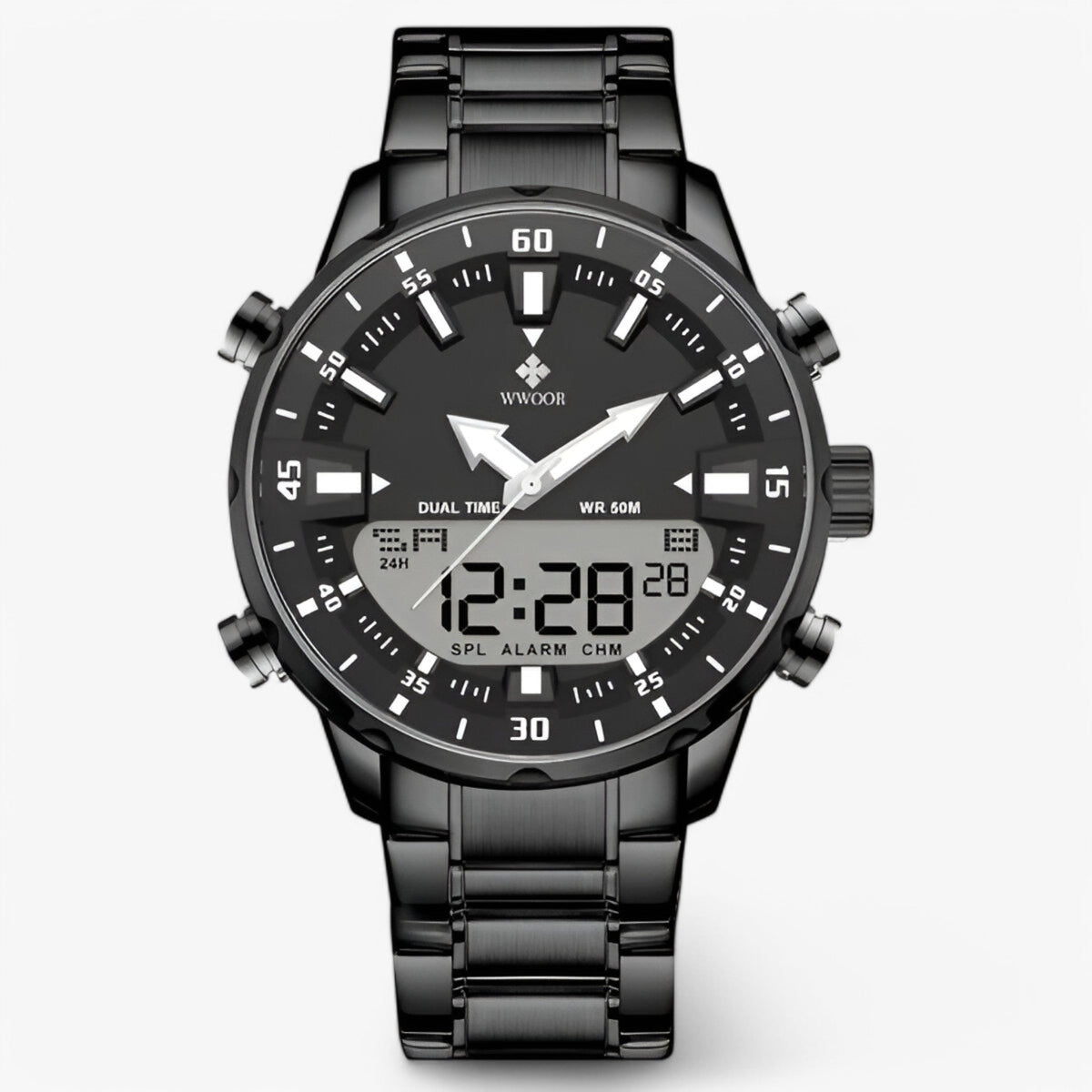 watches : Eli | Luxe militair horloge van staal in van Pantinoshop