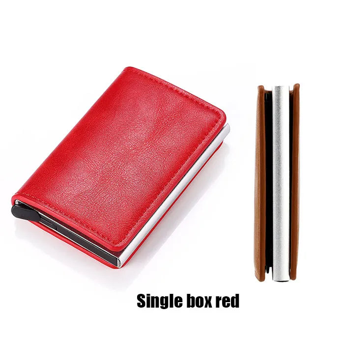 bags : Romeo RFID Wallet™ - bescherming van al je pasjes tegen diefstal! in Rood (zonder gesp) van Pantino
