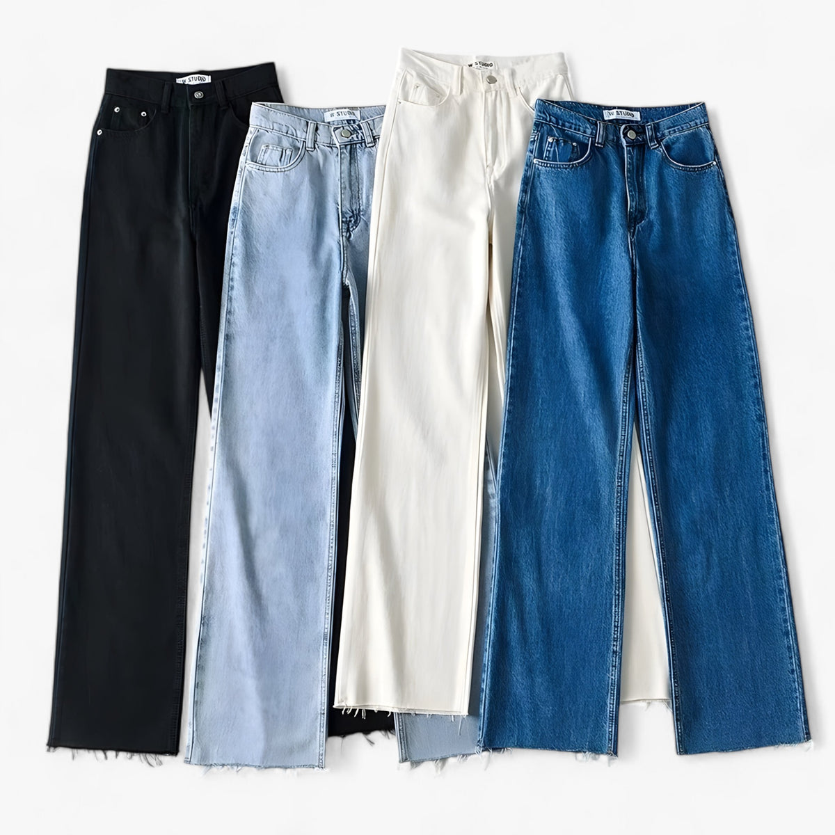 men's fashion : Maya | Broek met wijde pijpen - Eenvoudig en elegant in van Pantino