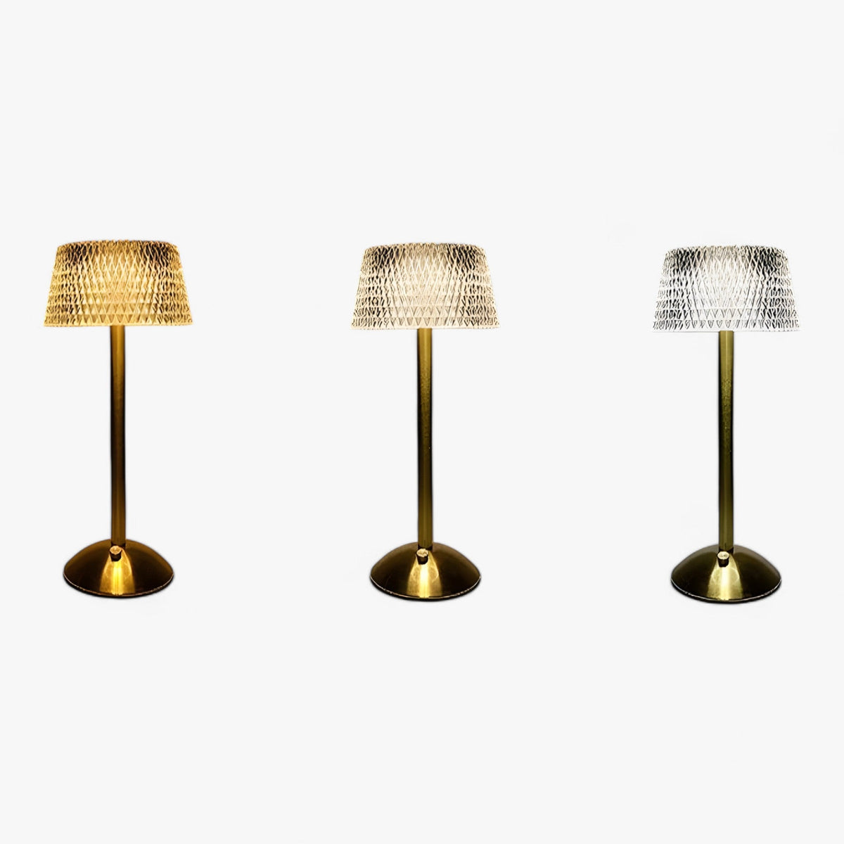 accessories : Kristallen tafellamp | USB oplaadbare LED - oogbeschermingslicht voor slaapkamer, kantoor en bruiloft in van Pantino