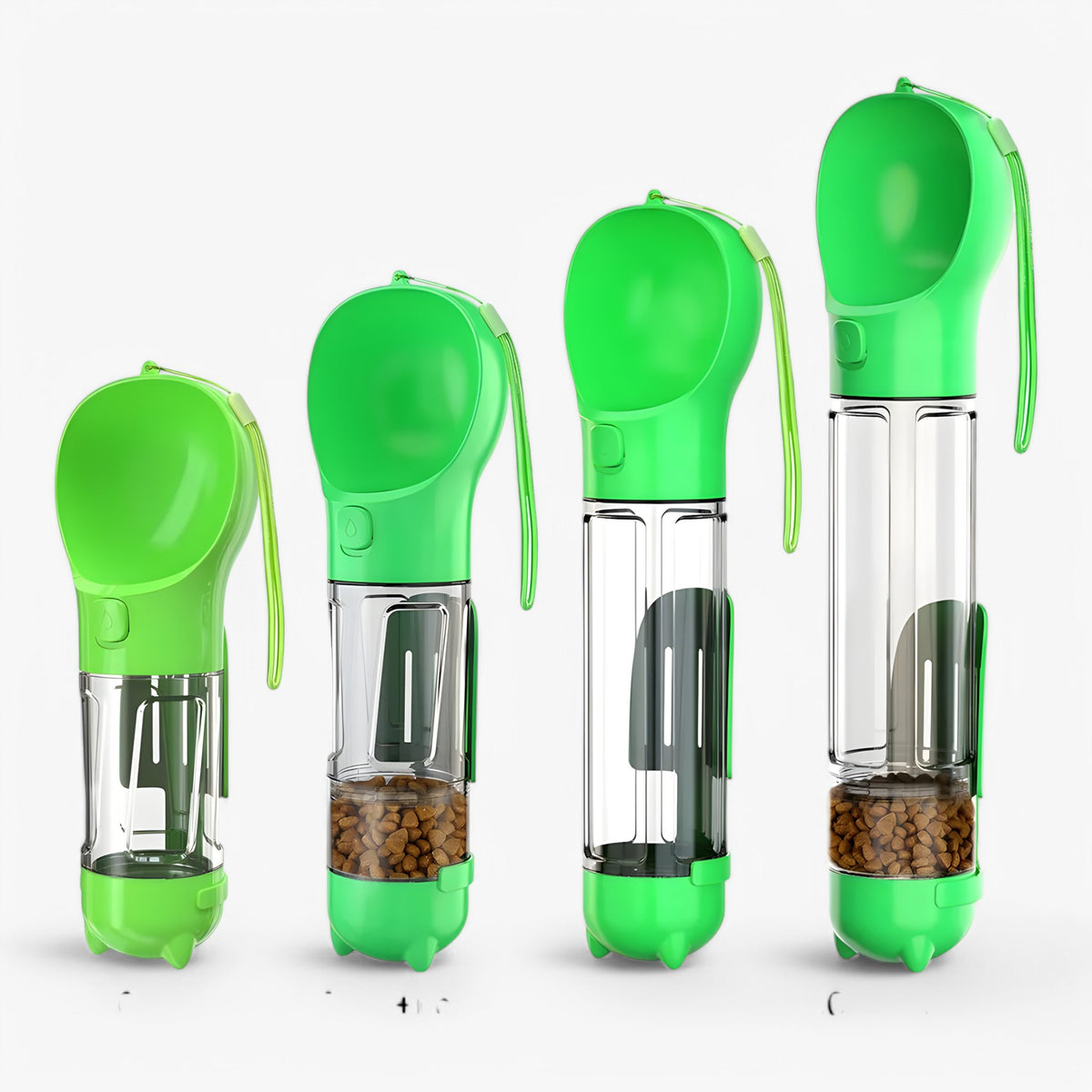 pets : 3 in 1 Honden Drinkfles™ | Alles wat je hond nodig heeft in één fles in Groen van Pantino