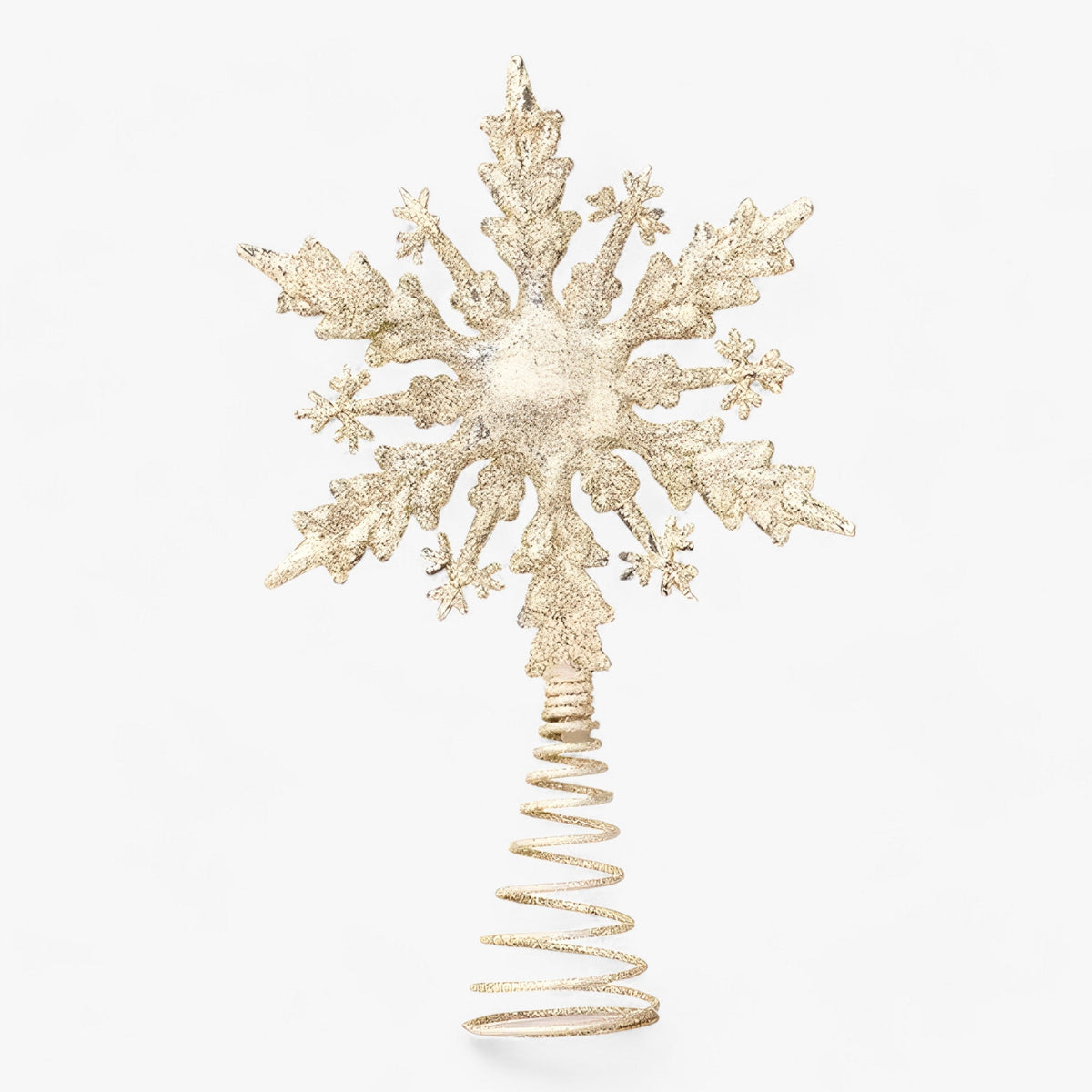 home & garden : Flake Star | Gouden en Zilveren Decoraties met Glitter – Verfraai uw Kerstboom in 1 van Pantinoshop