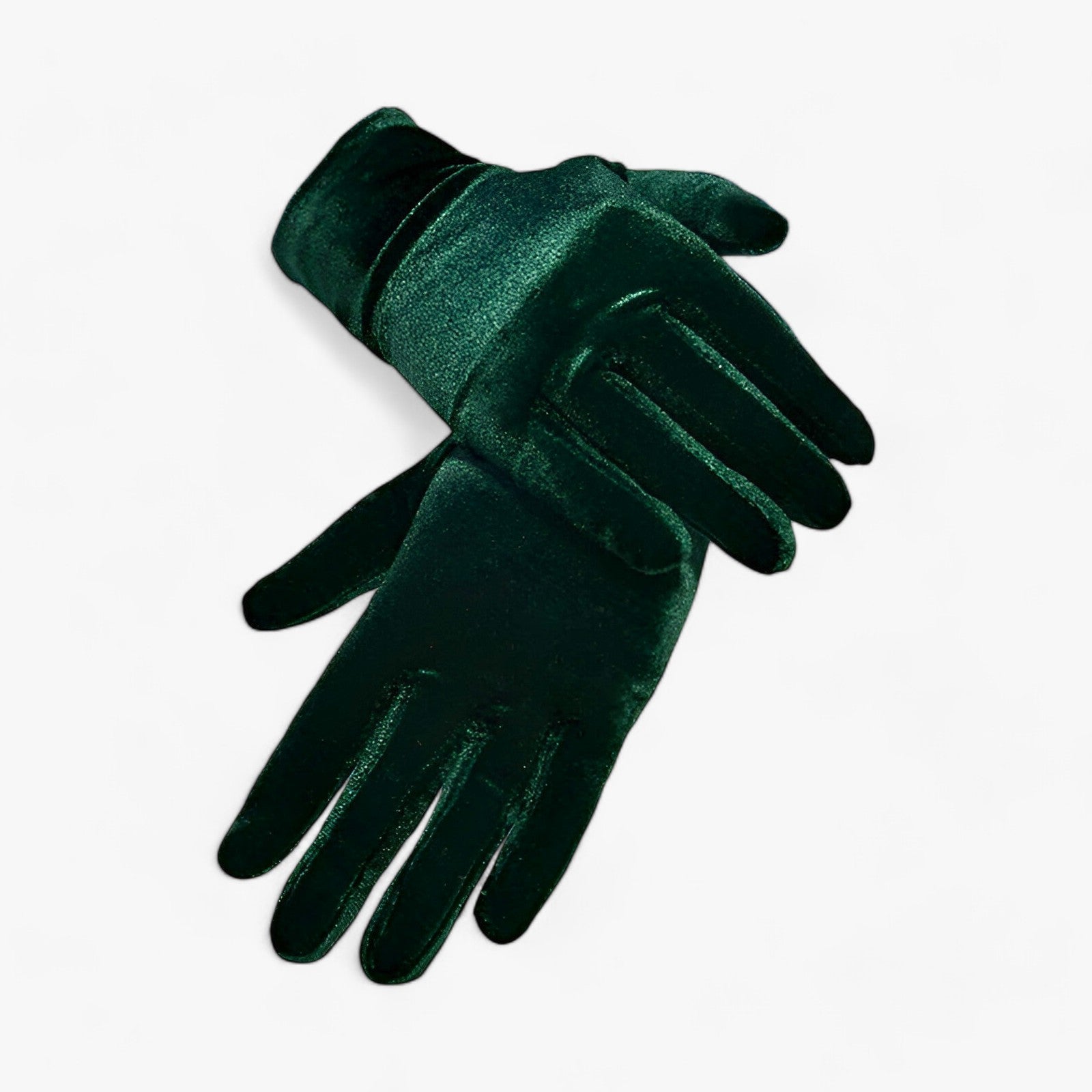 men's fashion : Sienna | Winterhandschoenen van Fluweel - Zachte en comfortabele bescherming voor alle vingers in Groen Één maat van Pantinoshop