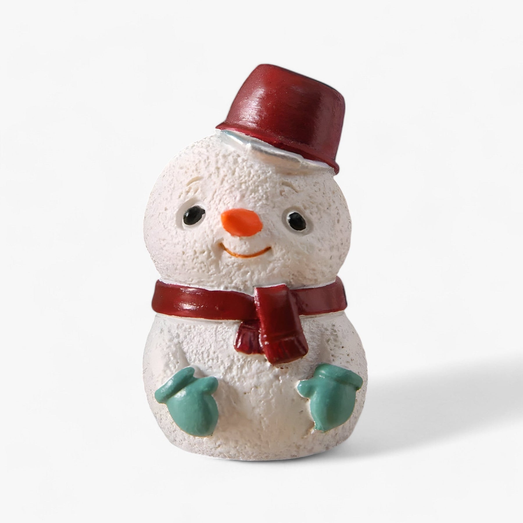 home & garden : Kerstgeest | Micro Landschap Kerstdecoraties - Voeg een Schattige Touch Toe aan Uw Bureau en Auto in Sneeuwman van Pantinoshop