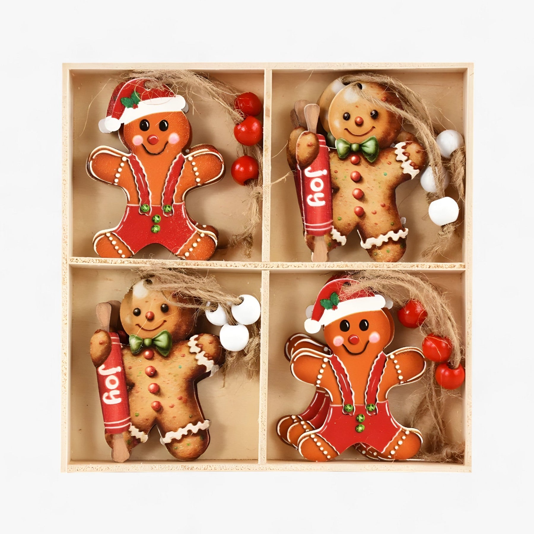 home & garden : GingerMan | Kerstboomdecoratie - Perfect Cadeau voor Kinderen in 4 van Pantinoshop