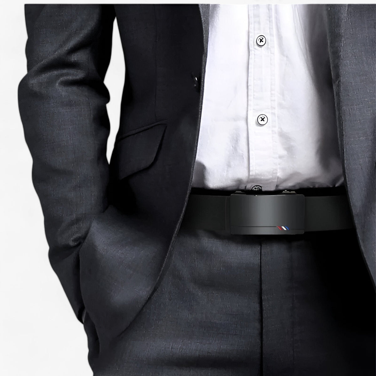 bags : Deo | Luxe Leren Riem met Automatische Gesp in van Pantinoshop