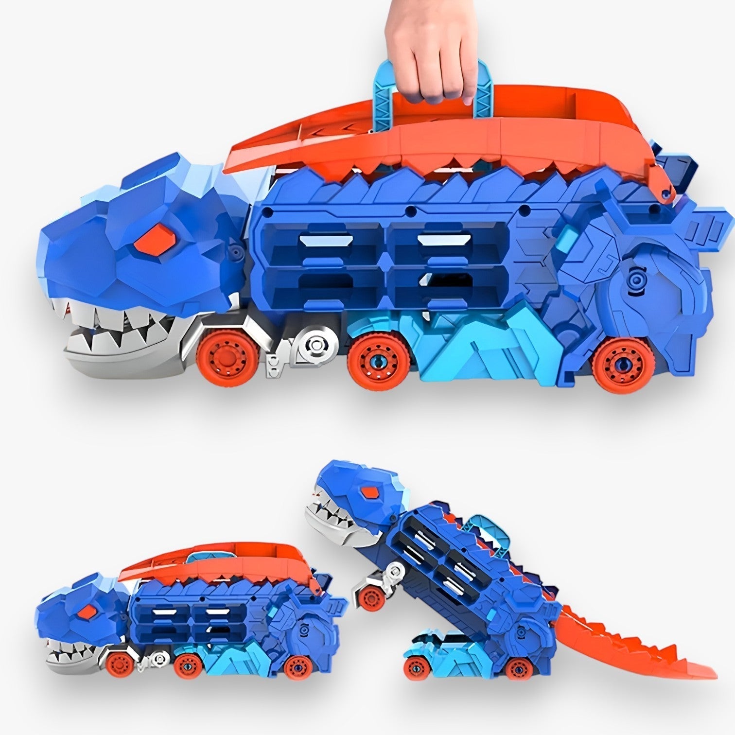 other : Dinosaurus Van - Opvouwbaar transformerend speelgoed in van Pantinoshop