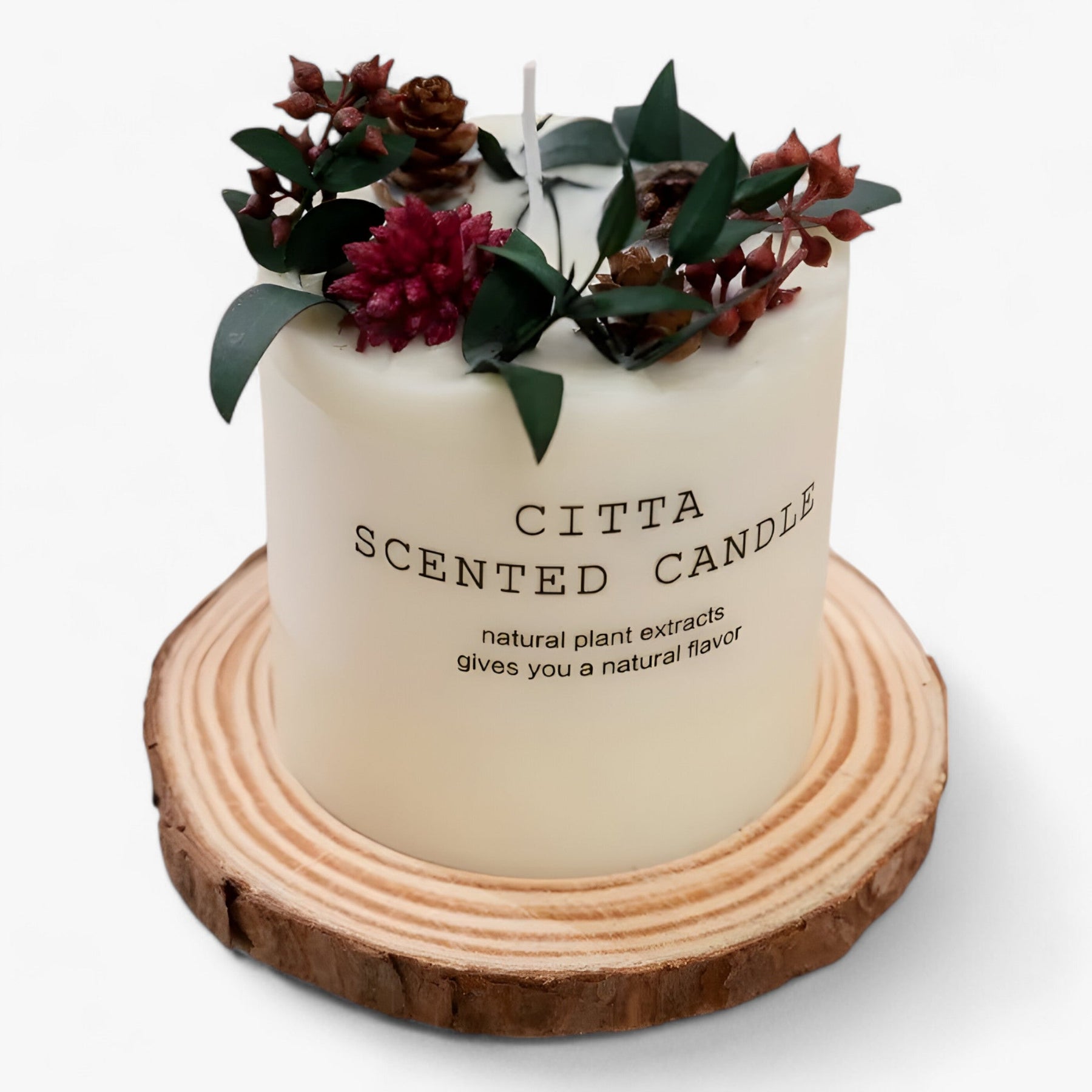 home & garden : Lelie - Sojawas Geurkaars - Ontspannende Aromatische Decoratie voor Feestdagen en Bruiloften in A1 van Pantino