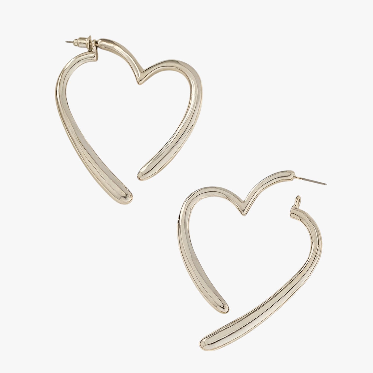 accessories : Marina | Elegante en gepersonaliseerde hartvormige oorbellen - Veelzijdig en trendy in van Pantinoshop