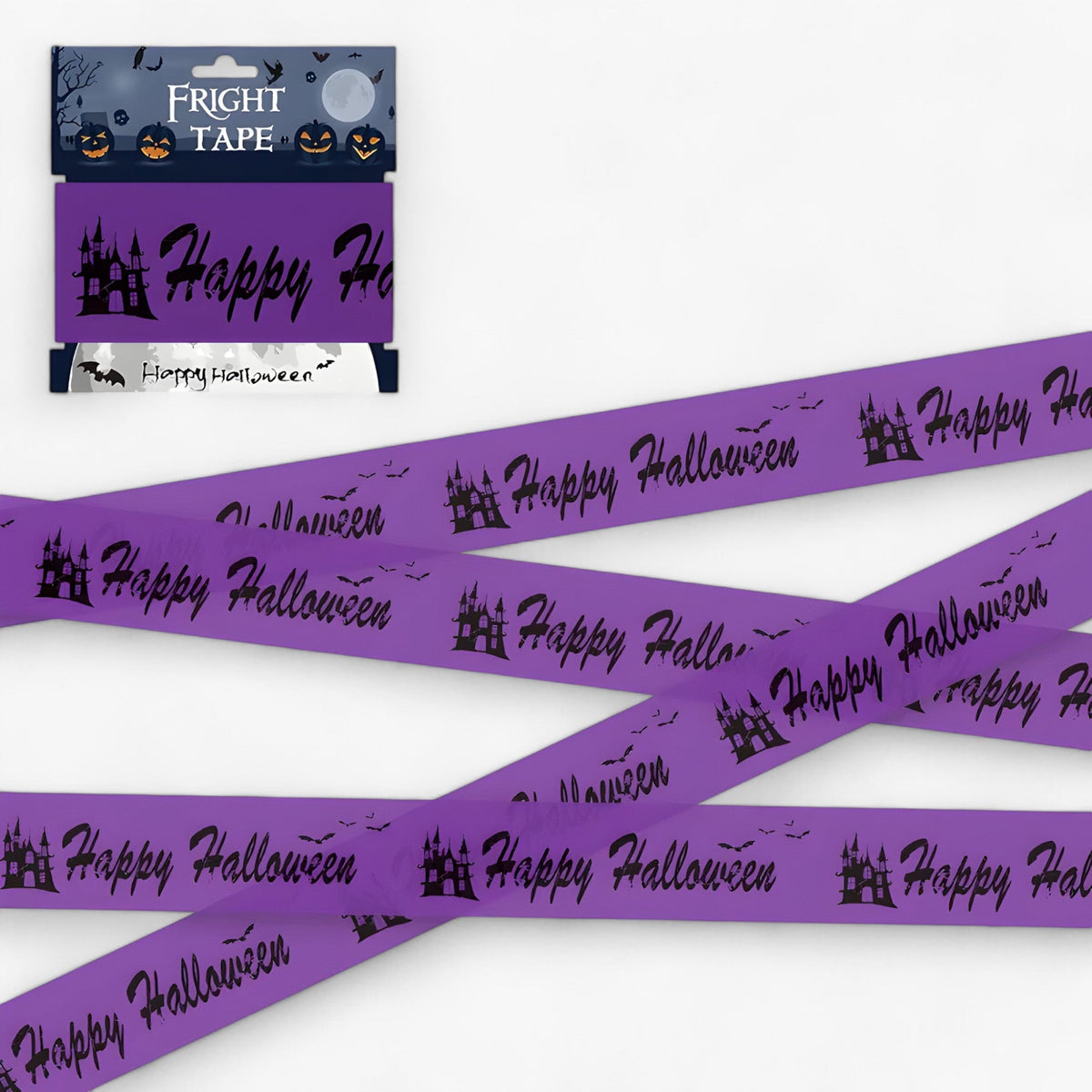 accessories : Zara | Bandeau Waarschuwing Skull Halloween - Angstaanjagende Decoratie voor Feesten in Violet 6M van Pantinoshop