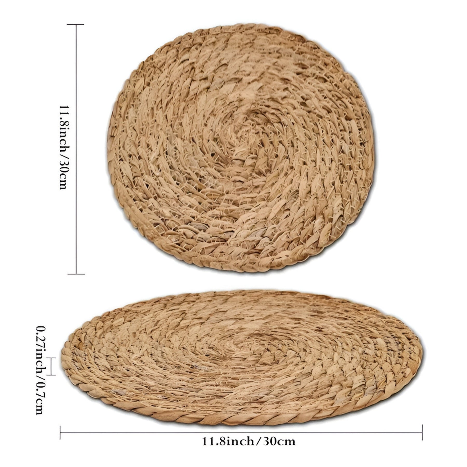 home & garden : Rotan Matten | Hittebestendige Tafelbescherming in van Pantinoshop