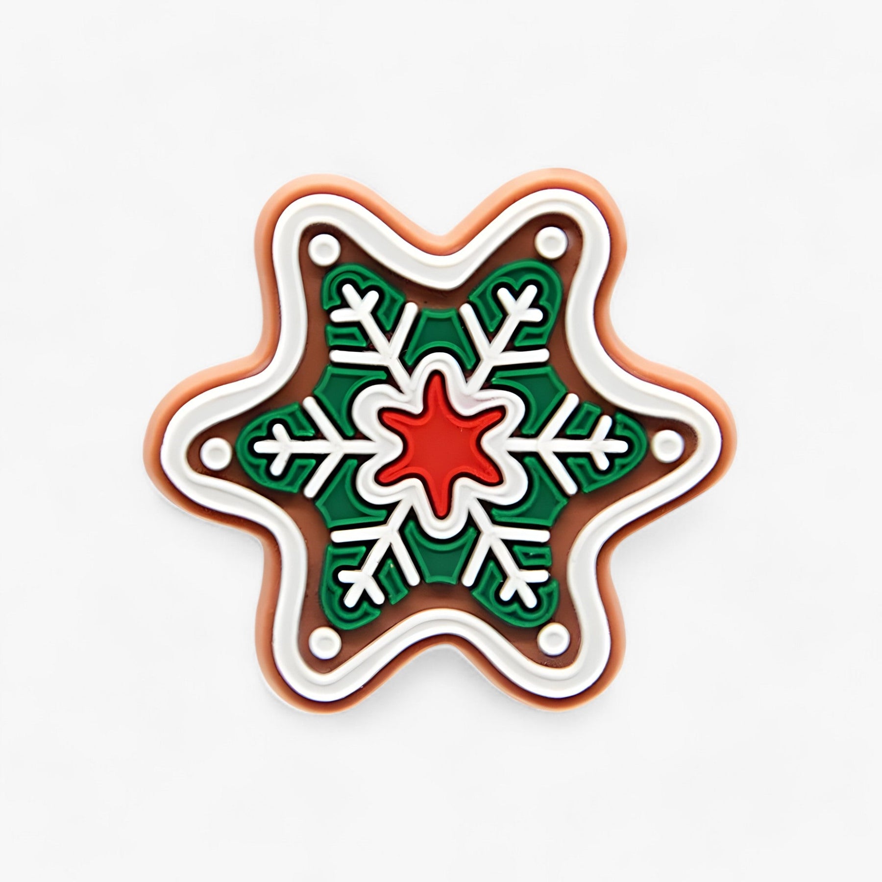 accessories : Charms | Feestelijke Kerstboom en Sneeuwvlokken van PVC - Leuk Accessoires voor Kinderschoenen in 18 van Pantinoshop