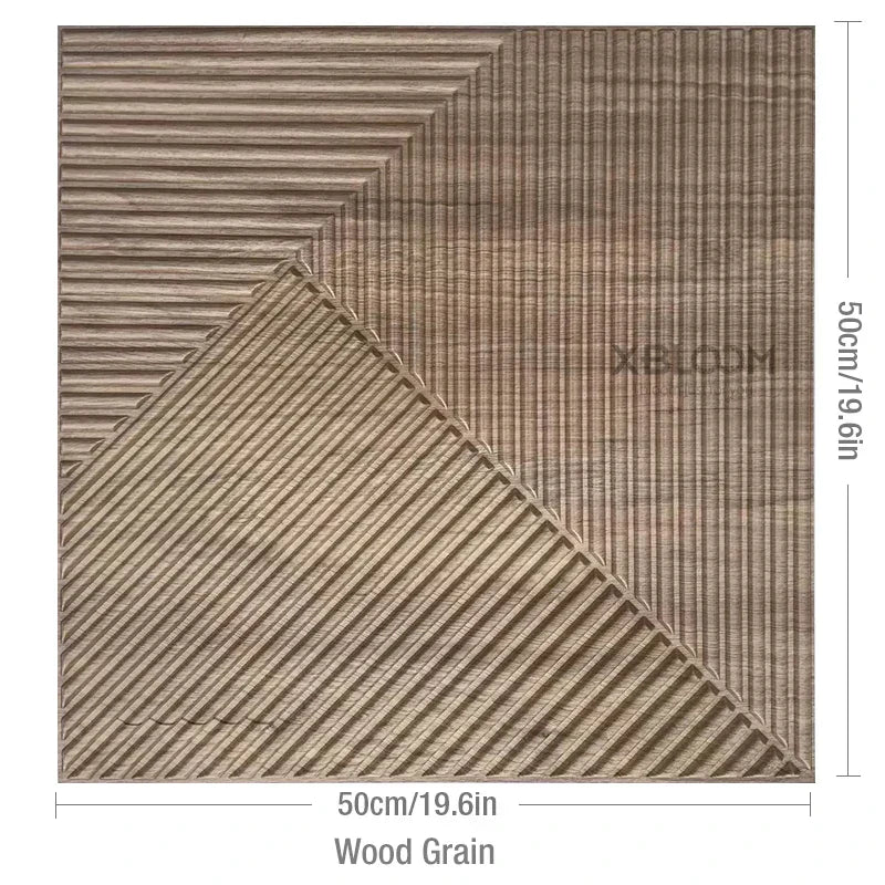 home & garden : Luna | Wandpanelen | Natuurlijke elegantie voor elk interieur in 4 stuks in een set van Pantinoshop
