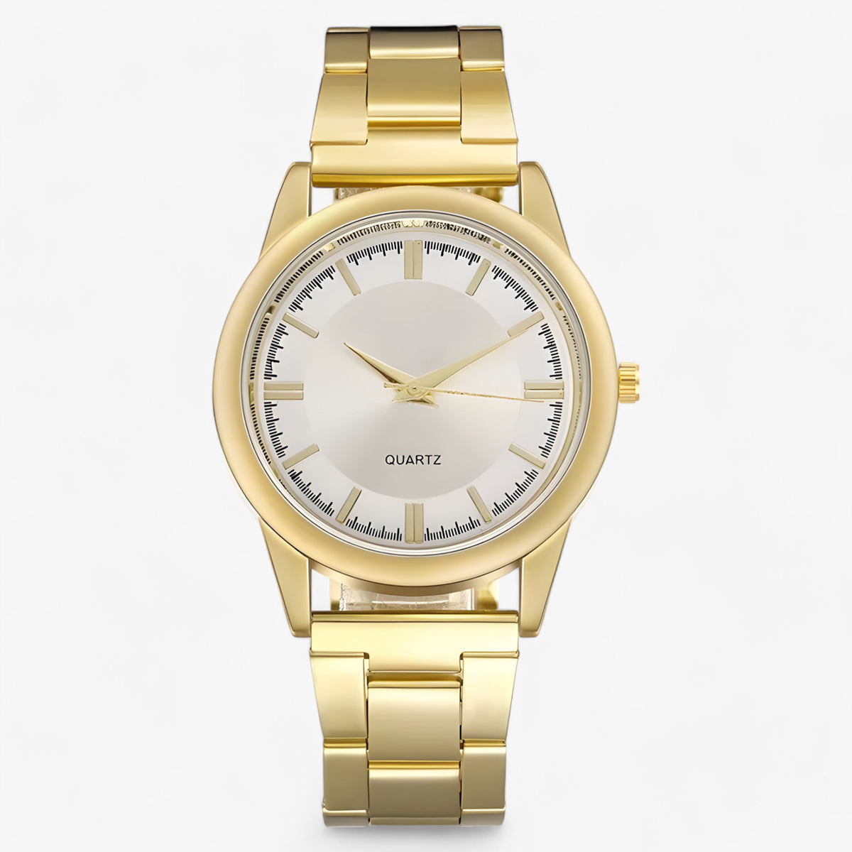 watches : Noah | Klassiek Quartz - Tijdloos & Veelzijdig in Goud Wit van Pantinoshop