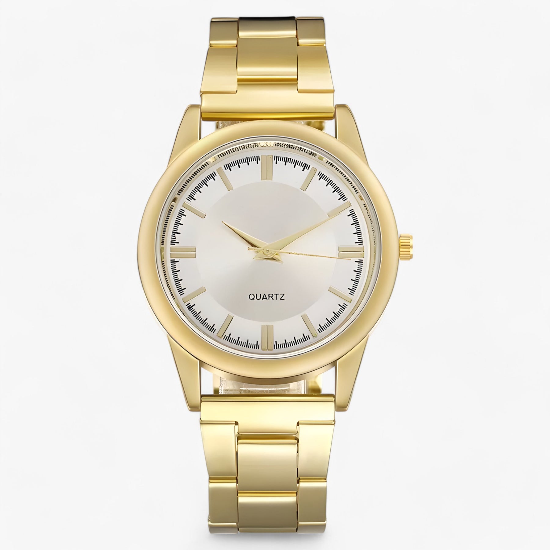 watches : Noah | Klassiek Quartz - Tijdloos & Veelzijdig in Goud Wit van Pantinoshop