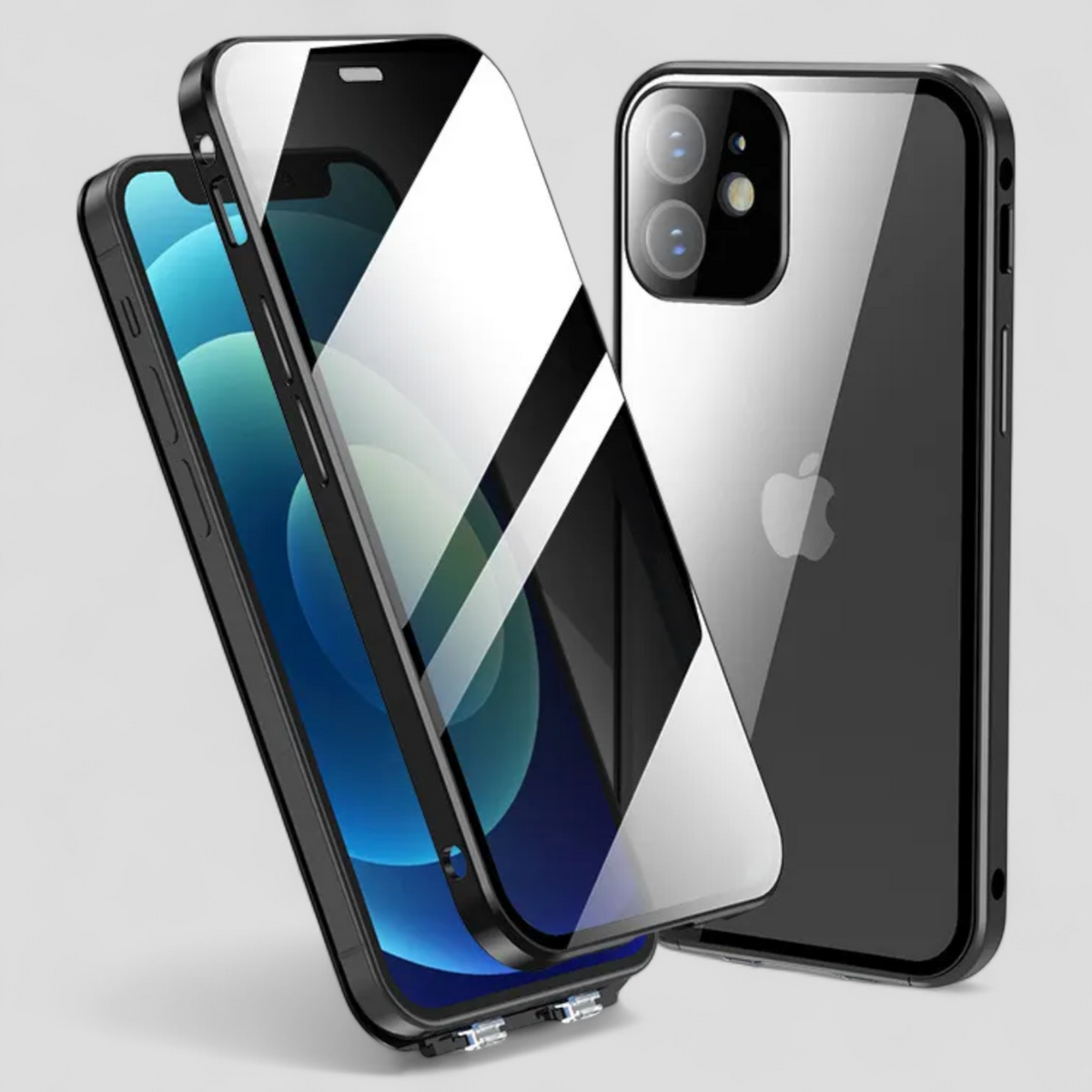 accessories : Privacy Telefoonhoesje in Zwart van Pantino