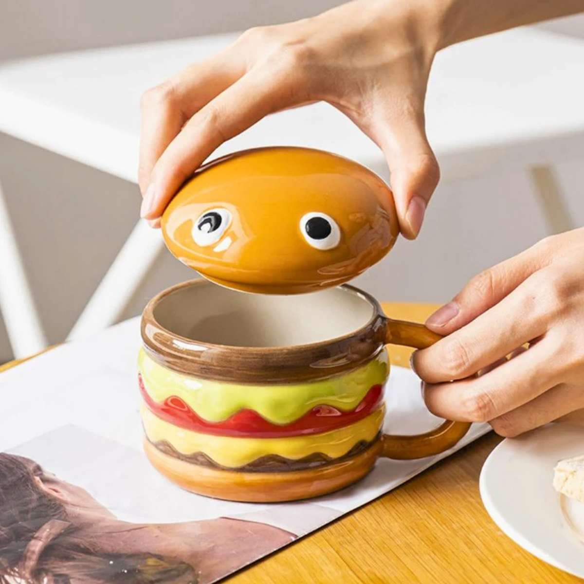 home & garden : The Hamburger Mug™ | Voor Een Levendig Interieur! in van Pantino
