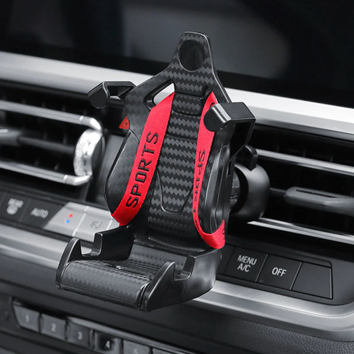 accessories : Race Phone Holder™ | Liefde Voor Snelheid! in Rood van Pantino