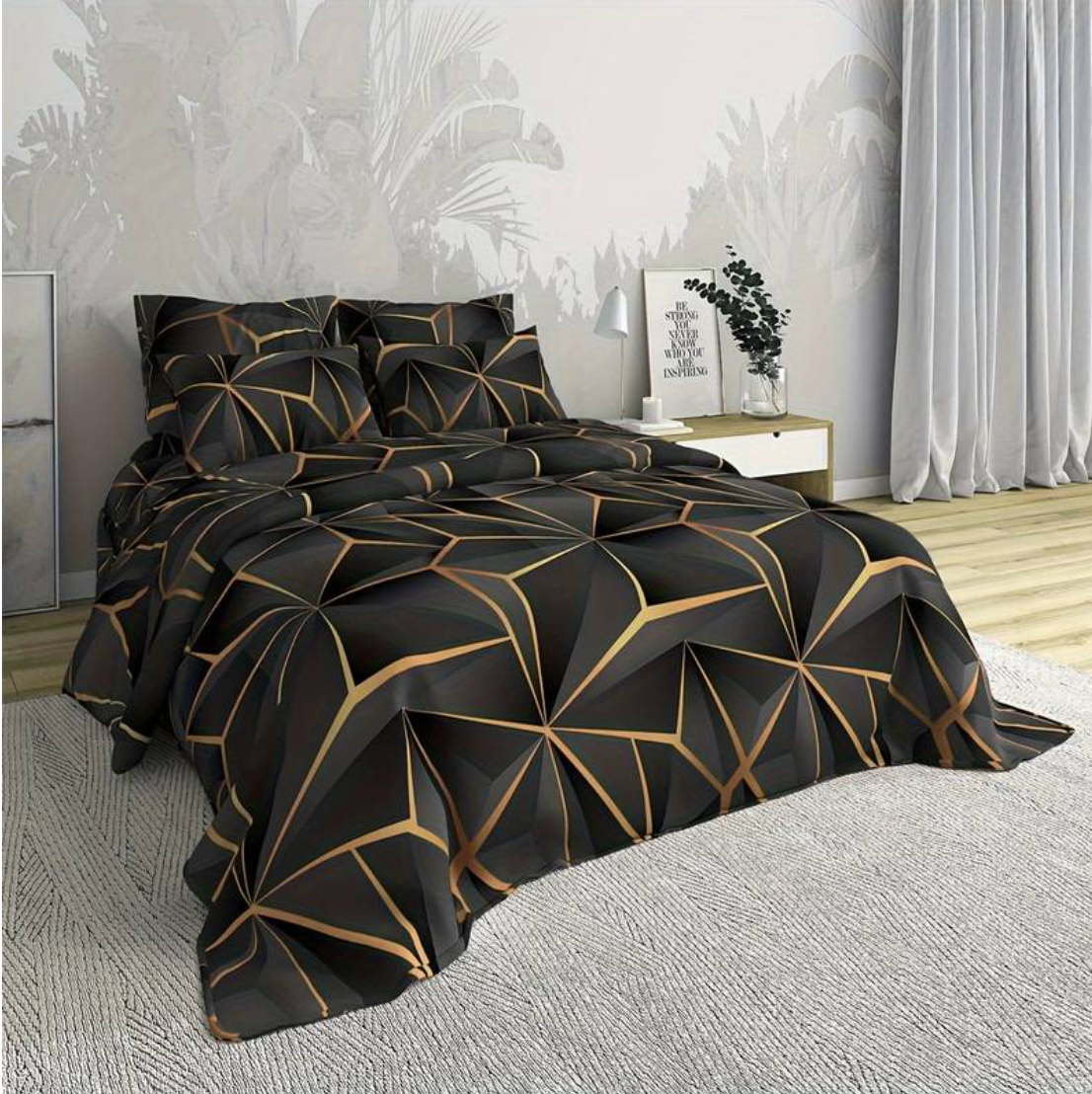 home & garden : The Hilton Duvet | 5-Sterren Hotel Dekbed in Goud van Pantino
