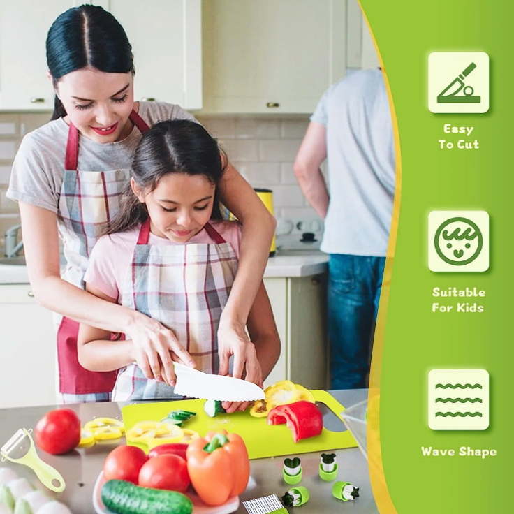 home & garden : LittleChefs™ Knives Set: Waar Veiligheid En Plezier Samenkomen in van Pantino