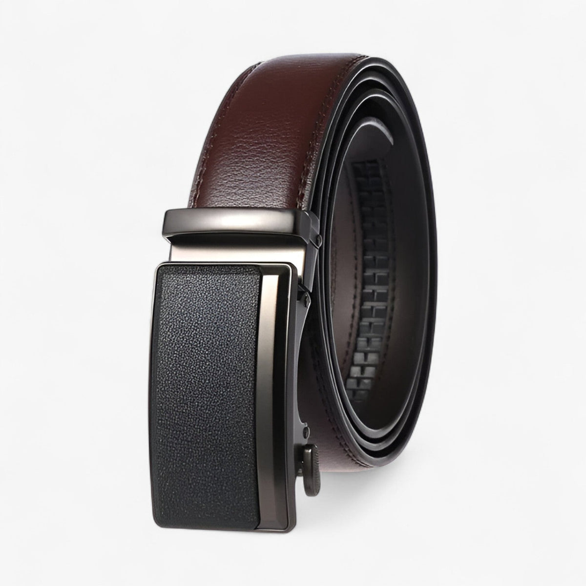 Renzo | Elegante riem - Verstelbare pasvorm, stijlvolle stijl- €25 : Renzo | Elegante riem - Verstelbare pasvorm, stijlvolle stijl in Bruin één van Pantinoshop