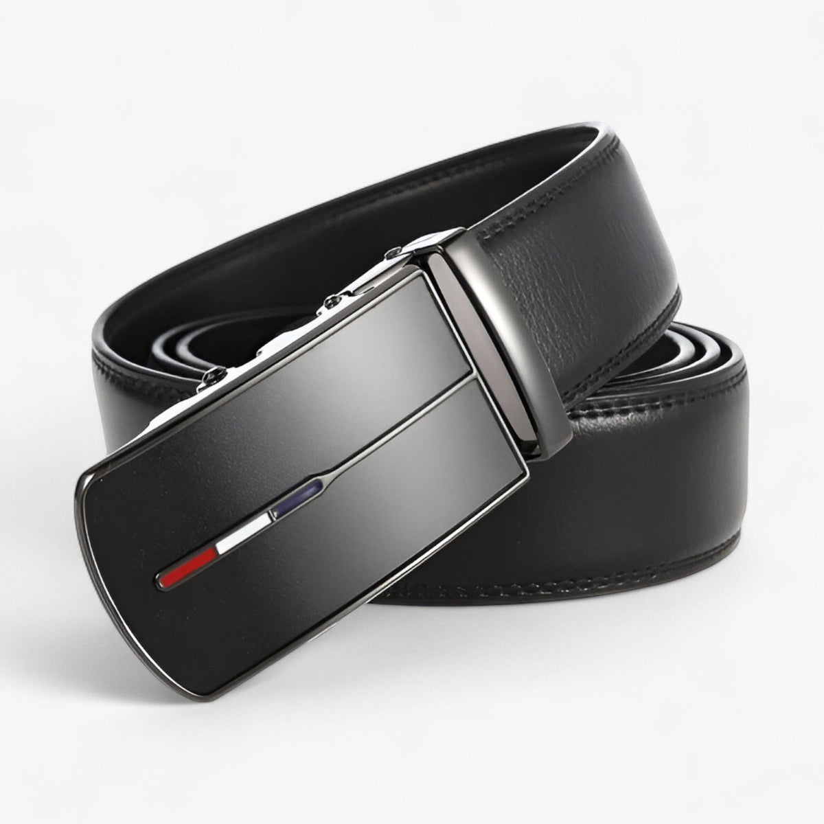 Renzo | Elegante riem - Verstelbare pasvorm, stijlvolle stijl- €25 : Renzo | Elegante riem - Verstelbare pasvorm, stijlvolle stijl in Zwart twee van Pantinoshop