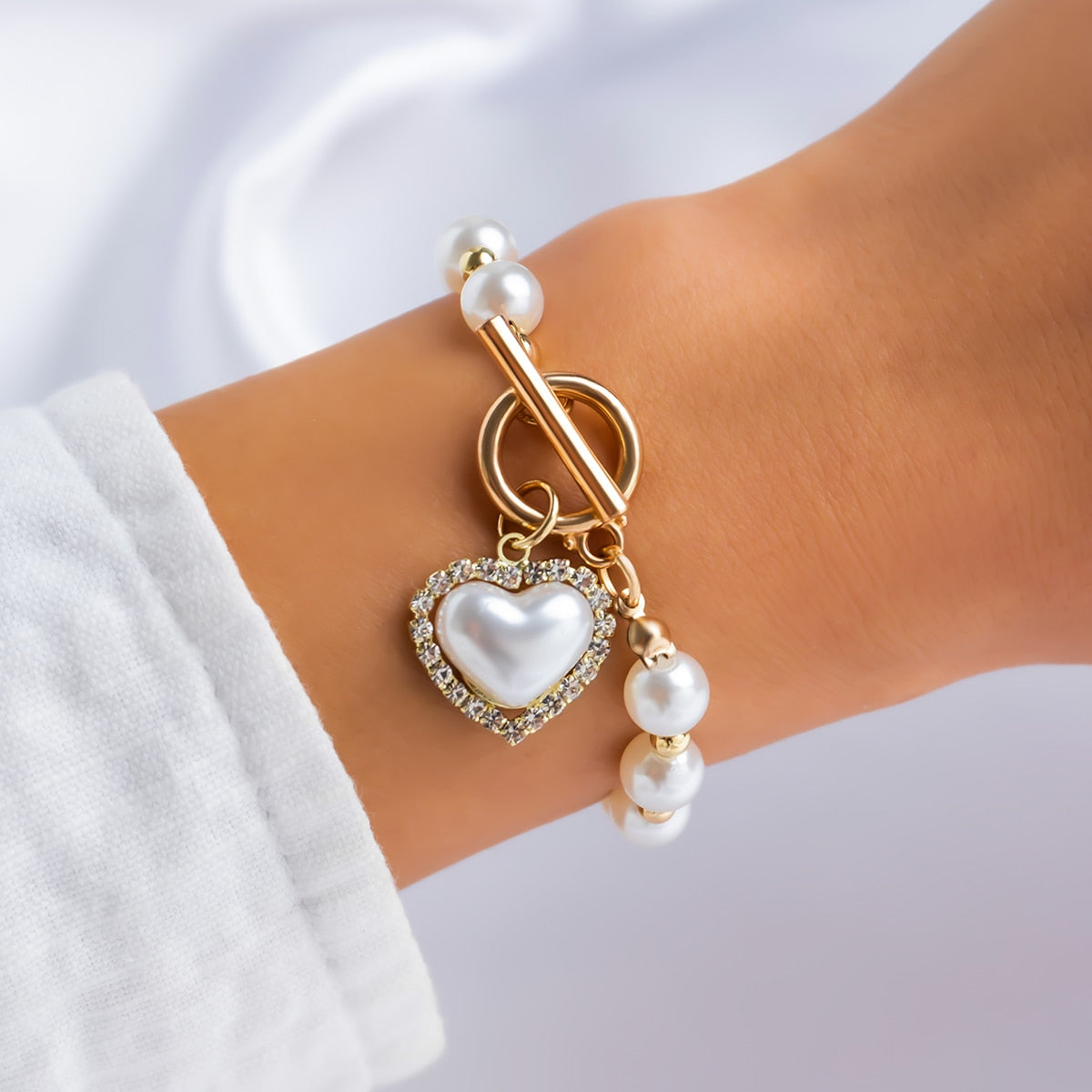 accessories : Glamlux™ - Parel Armband in van Pantino