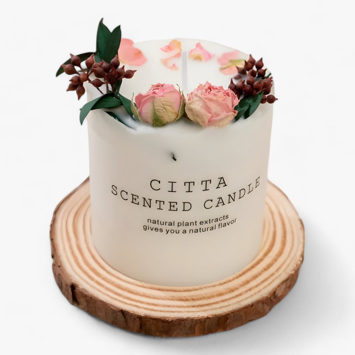 home & garden : Lelie - Sojawas Geurkaars - Ontspannende Aromatische Decoratie voor Feestdagen en Bruiloften in A2 van Pantino