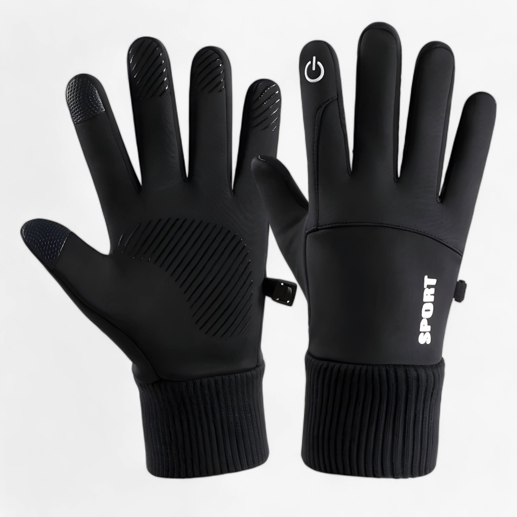 Lucas | Winter Waterdichte Handschoenen - Warmte, Grip & Touchscreen - €25 : Lucas | Winter Waterdichte Handschoenen - Warmte, Grip & Touchscreen in Zwart van Pantino