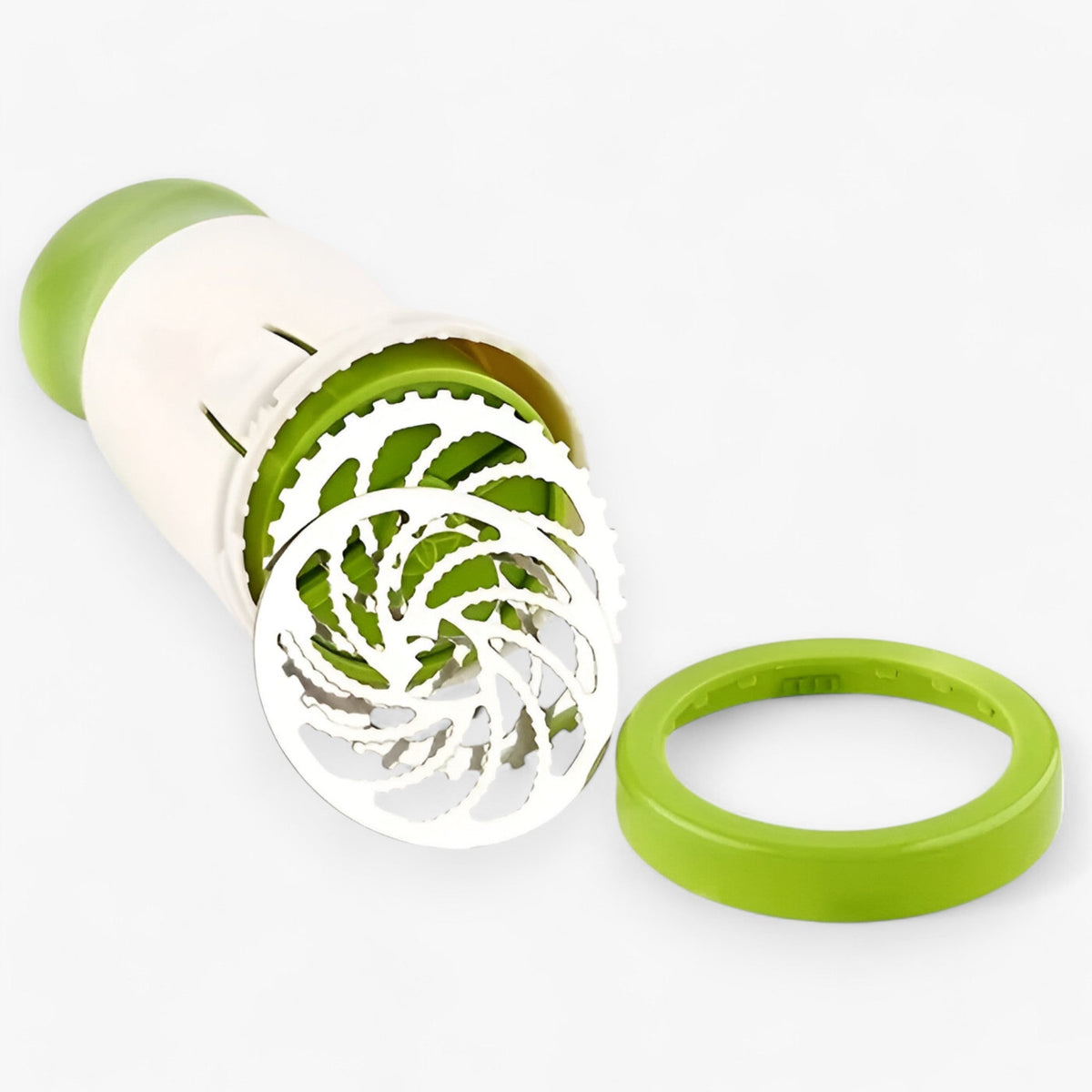 home & garden : Handmatige specerijenmolen | Praktisch en compact keukengereedschap in Groen en wit van Pantinoshop