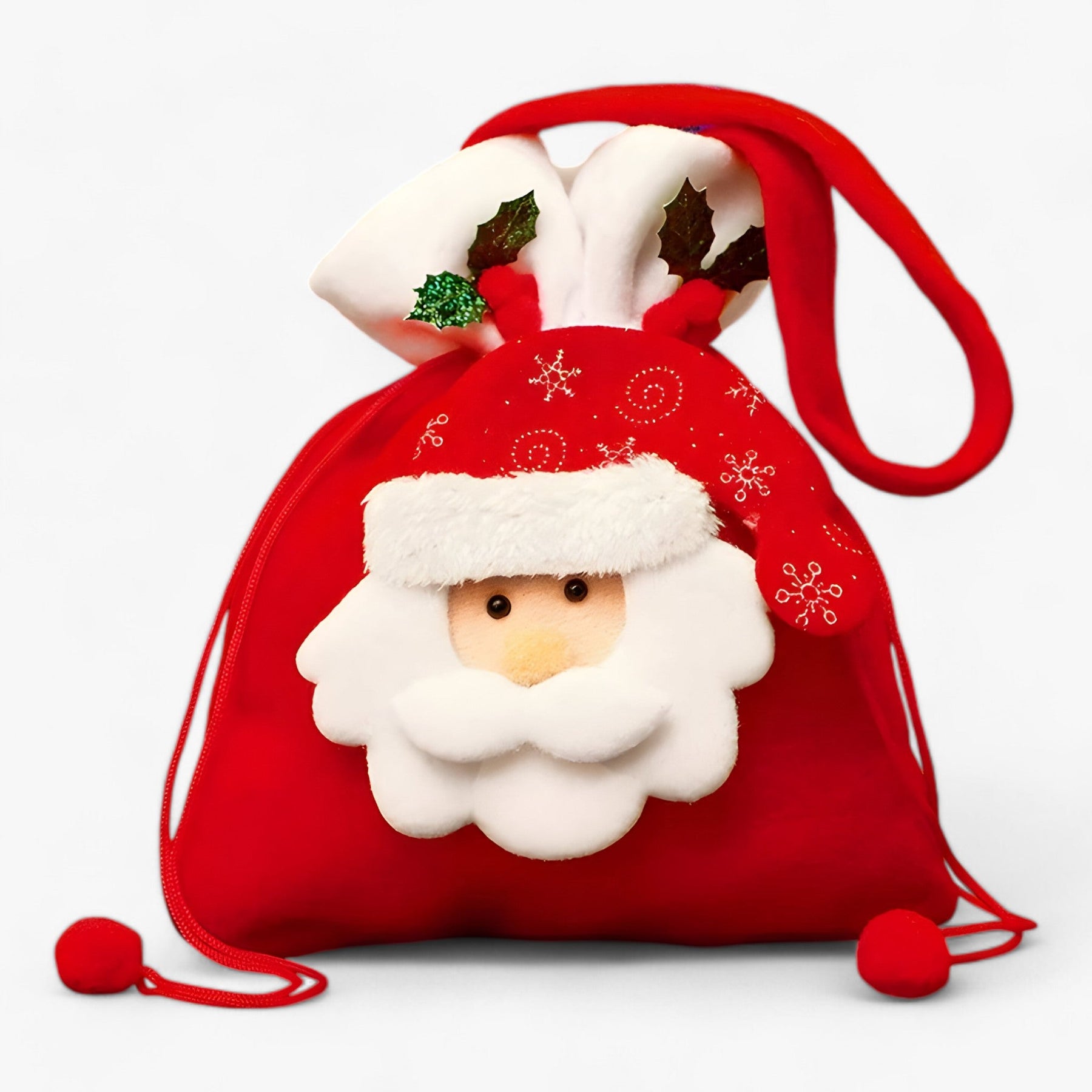bags : KerstBeer | Kerstcadeauzakjes - Perfect voor het bewaren van uw feestelijke cadeaus en snoepjes in Kerstman B 10 STUKS van Pantino