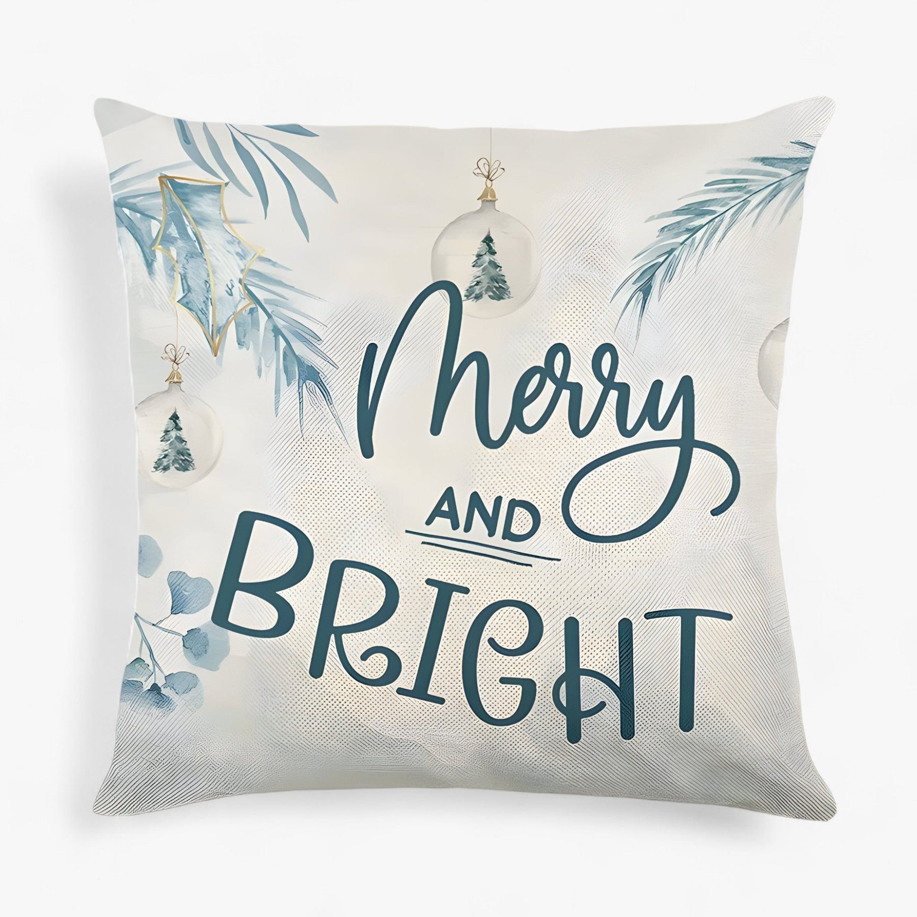 home & garden : Frosty | Housse de Coussin en Lin de Noël - Décor Festif et Confortable pour la Maison in 20 van Pantinoshop