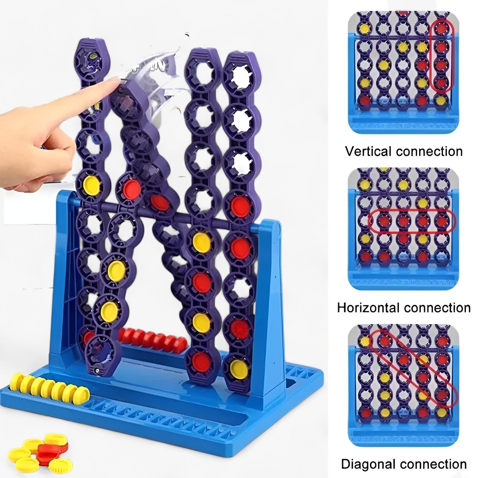 other : Draaiend Plezier | Connect 4 Spin Spel in van Pantinoshop