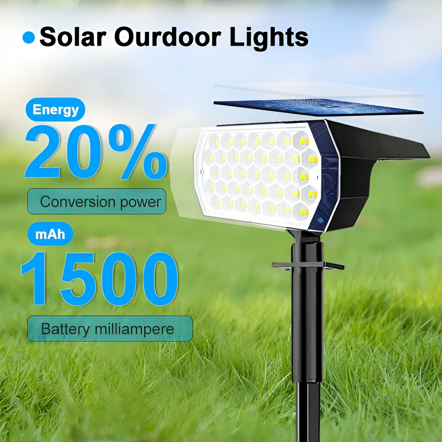outdoor equipment : LED zonne-licht voor de tuin in van Pantinoshop
