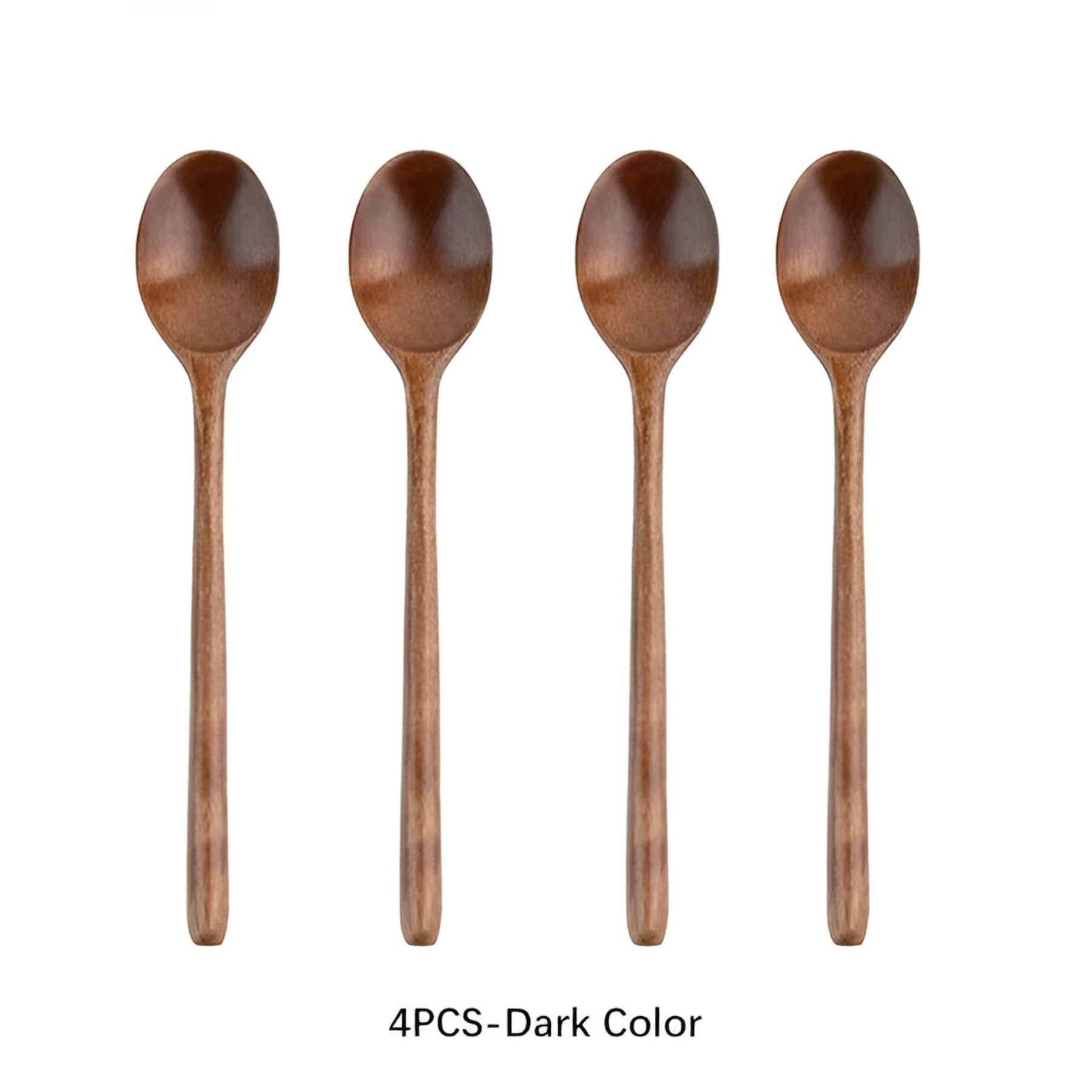 home & garden : Jin | Houten Koreaanse Lepelset in 4PCS-Donkere Kleur van Pantinoshop