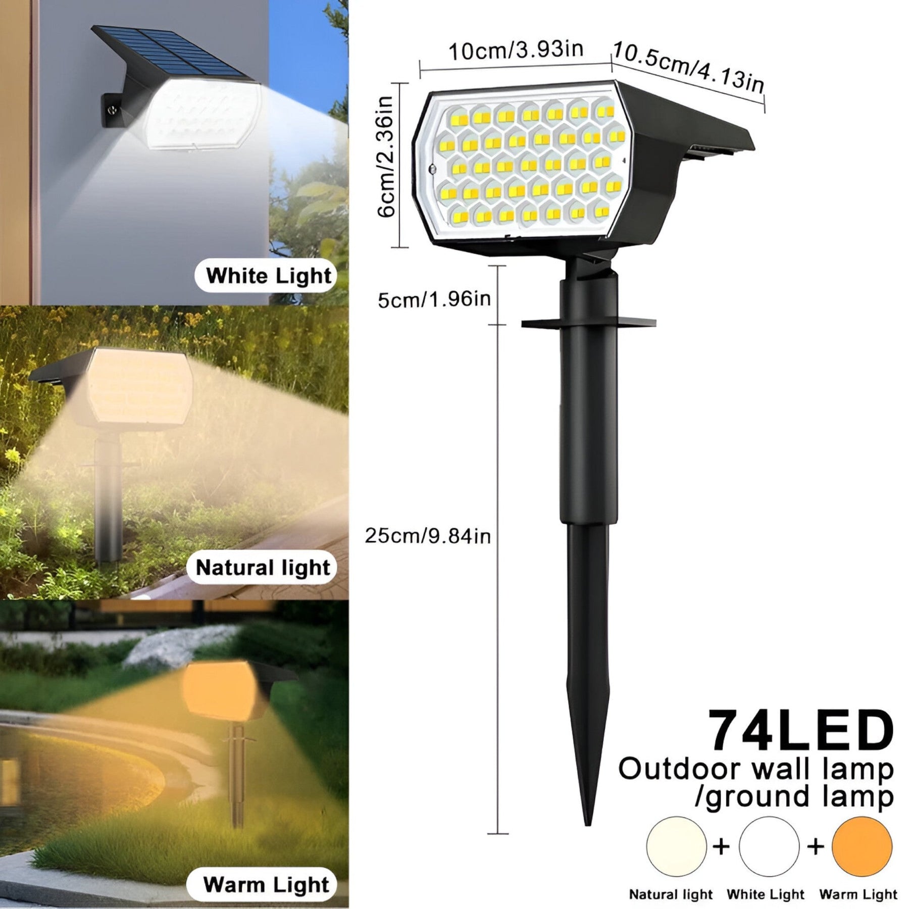 outdoor equipment : LED zonne-licht voor de tuin in van Pantinoshop