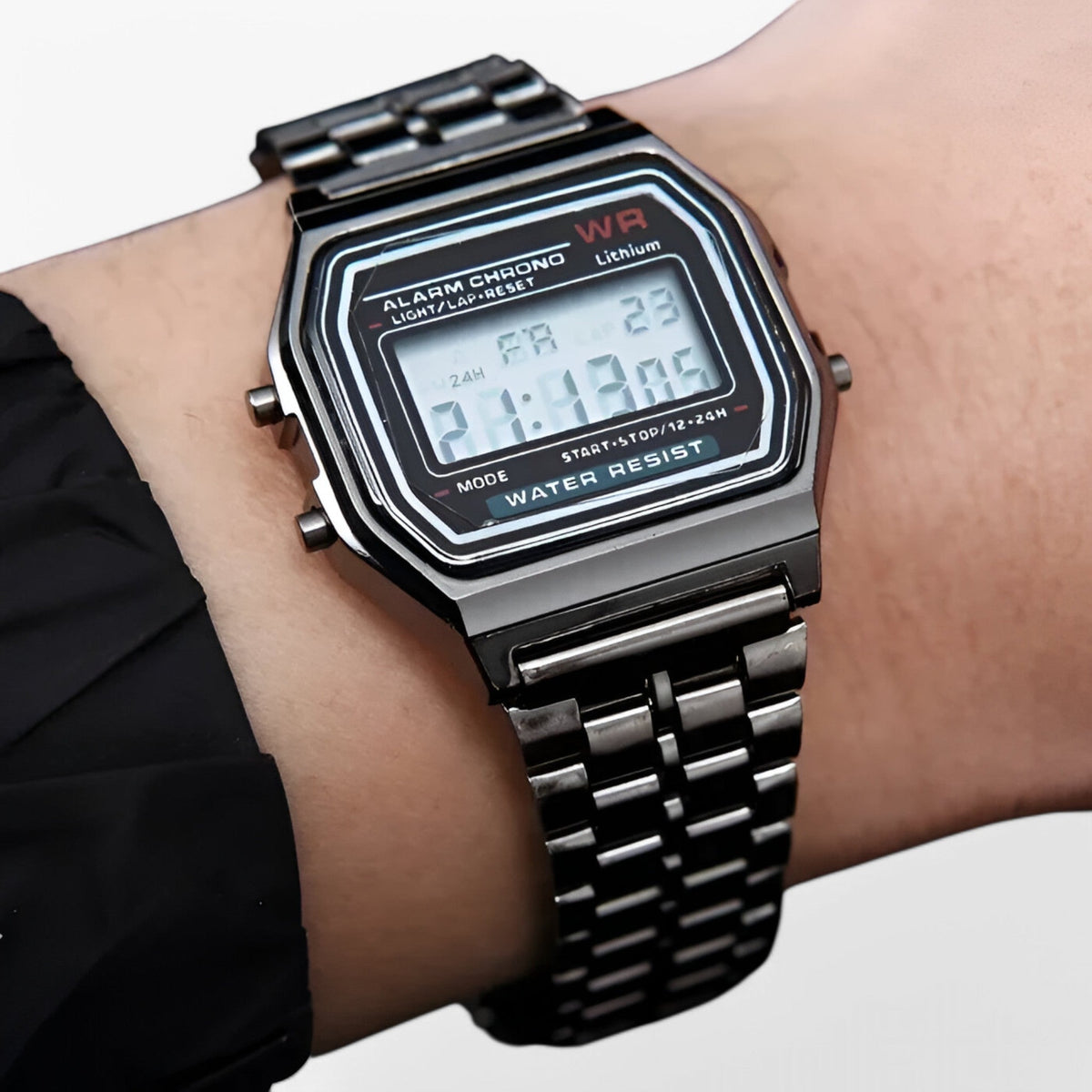 watches : Ragnar | Roestvrij staal militair digitaal horloge in van Pantinoshop