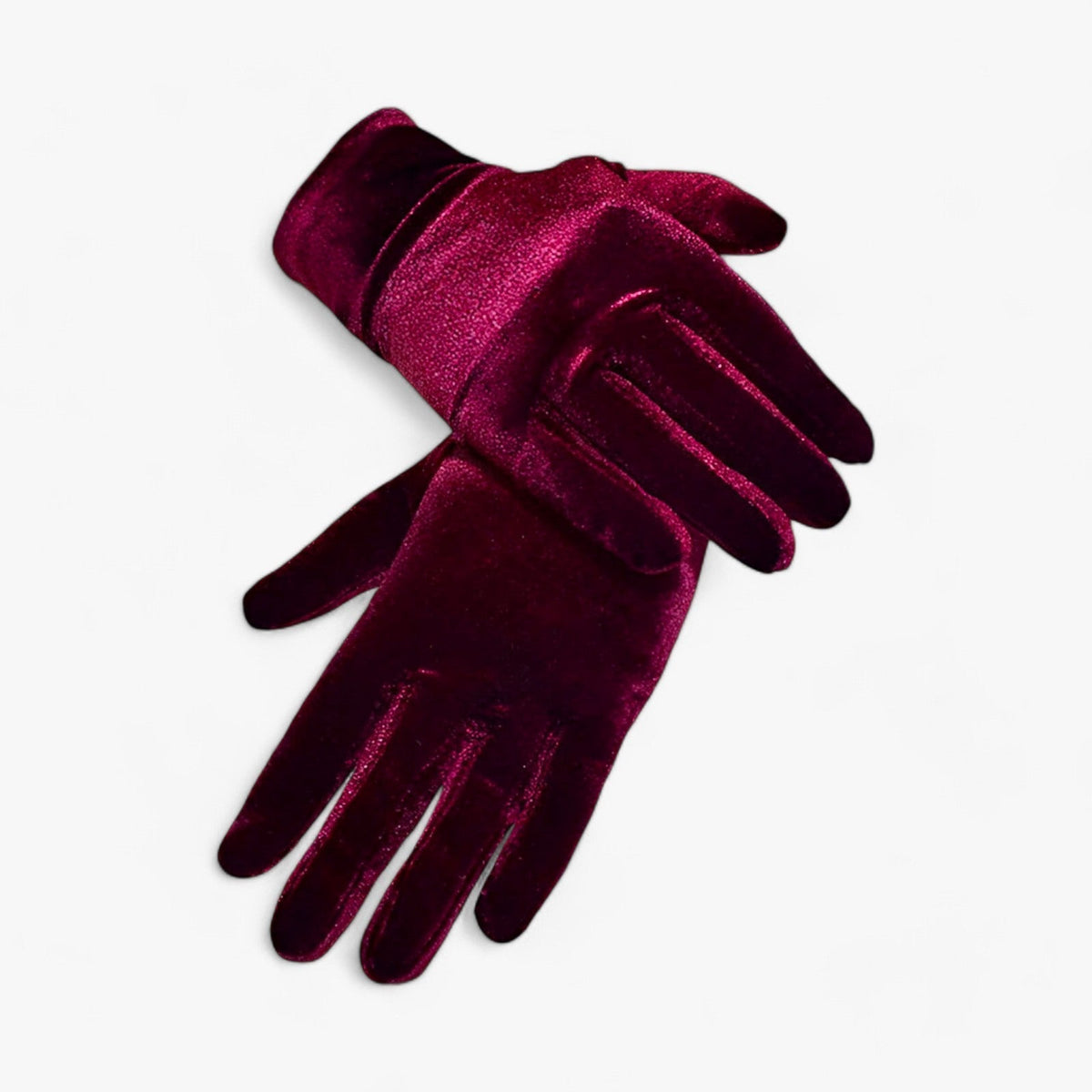 men's fashion : Sienna | Winterhandschoenen van Fluweel - Zachte en comfortabele bescherming voor alle vingers in Bordeaux Één maat van Pantinoshop