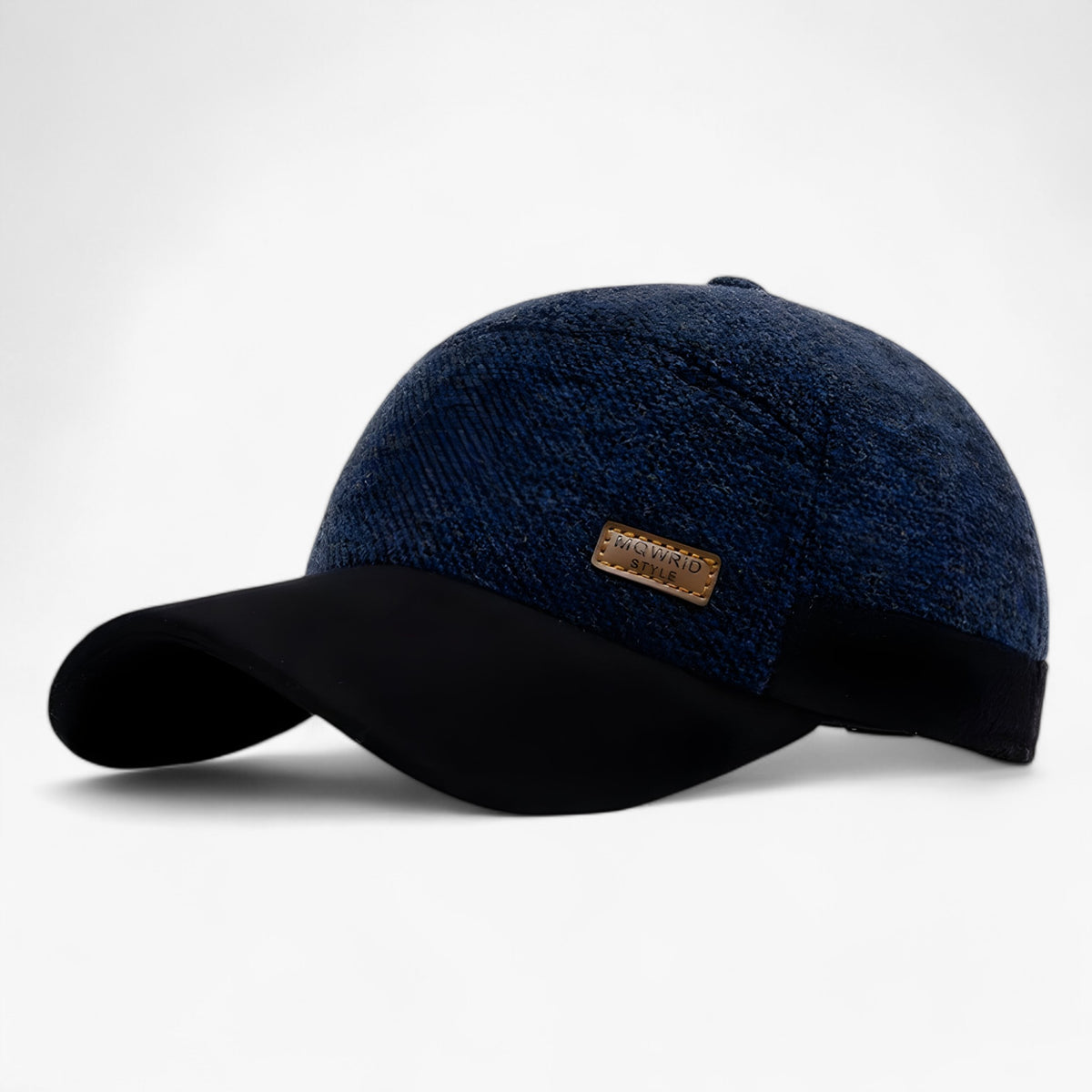 men's fashion : Max | Vintage Baseballpet - Stijlvolle Warmte en Oorbescherming in Blauw 56-61cm van Pantinoshop