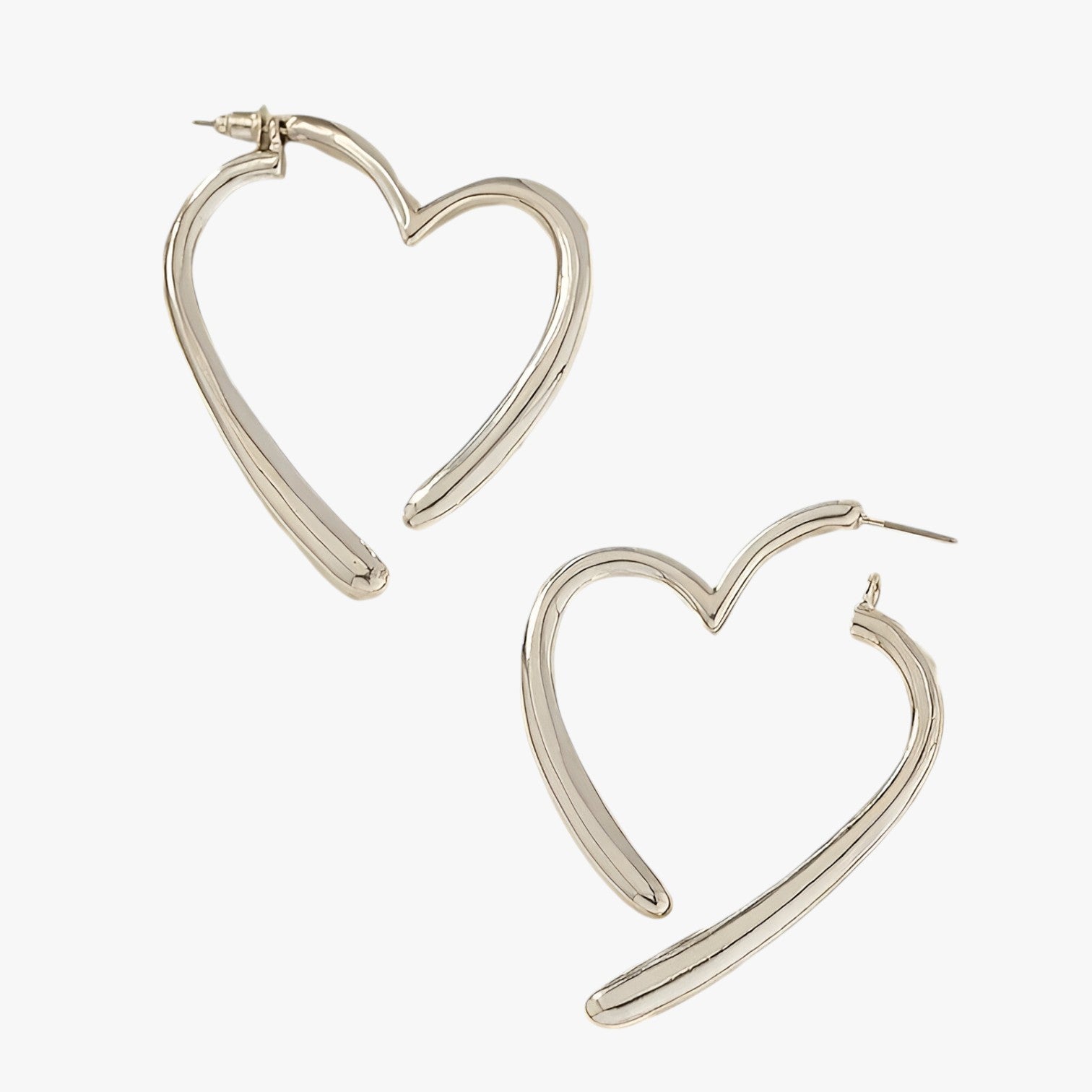 accessories : Marina | Elegante en gepersonaliseerde hartvormige oorbellen - Veelzijdig en trendy in van Pantinoshop