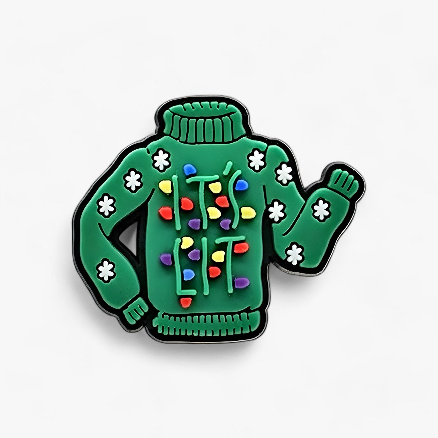 accessories : Charms | Feestelijke Kerstboom en Sneeuwvlokken van PVC - Leuk Accessoires voor Kinderschoenen in 29 van Pantinoshop