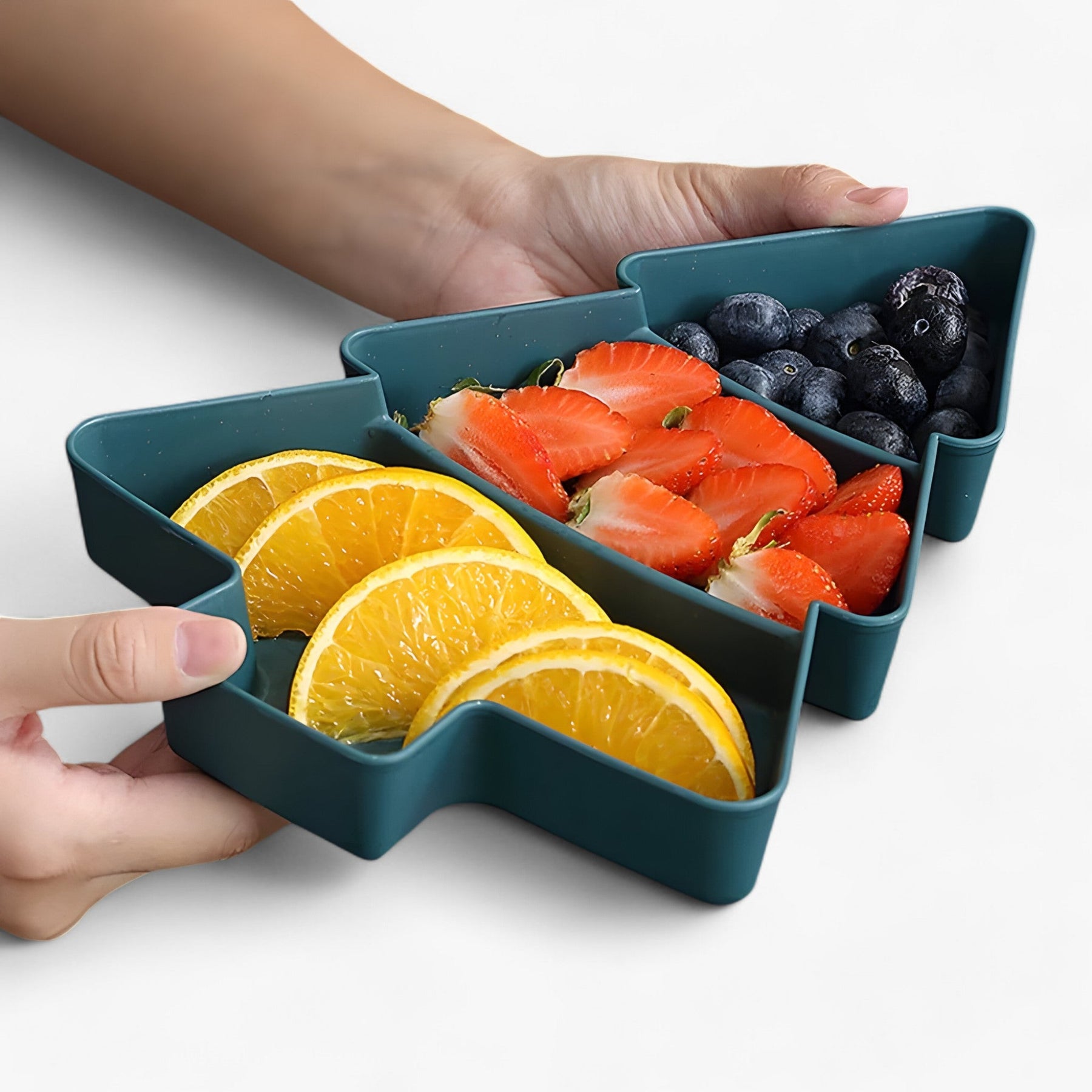 home & garden : Feestelijk | Kerstboomvormige fruitschaal - perfecte decoratie voor de feesttafel in van Pantino