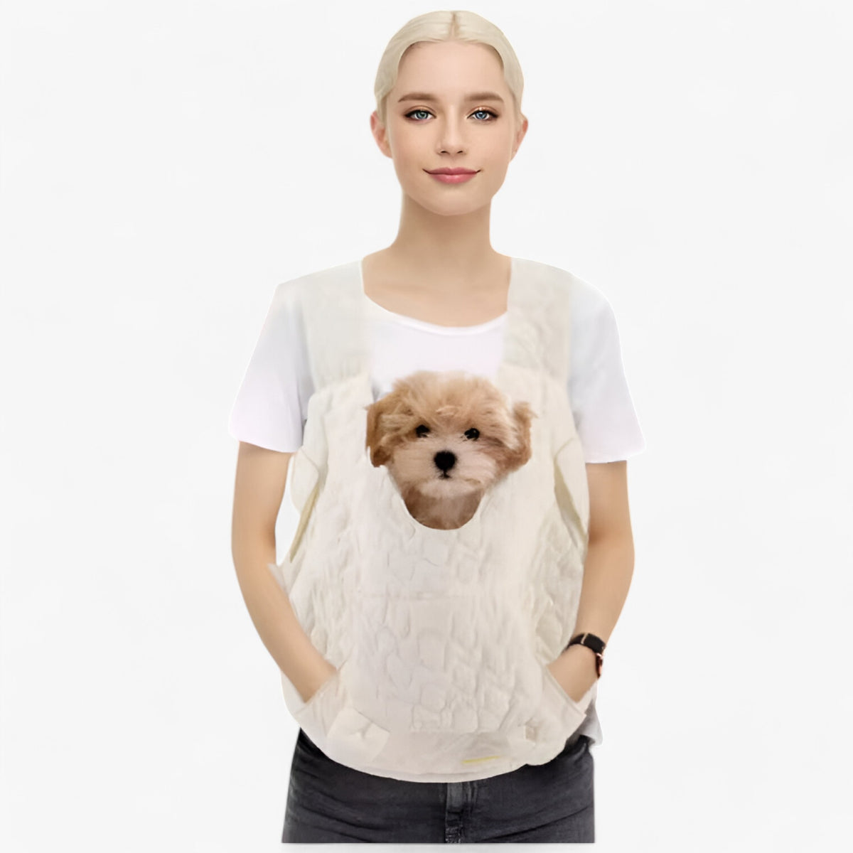 pets : PetVoyager | Extra Ruime Draagtas – Comfortabel, Waterdicht & Windbestendig in van Pantinoshop