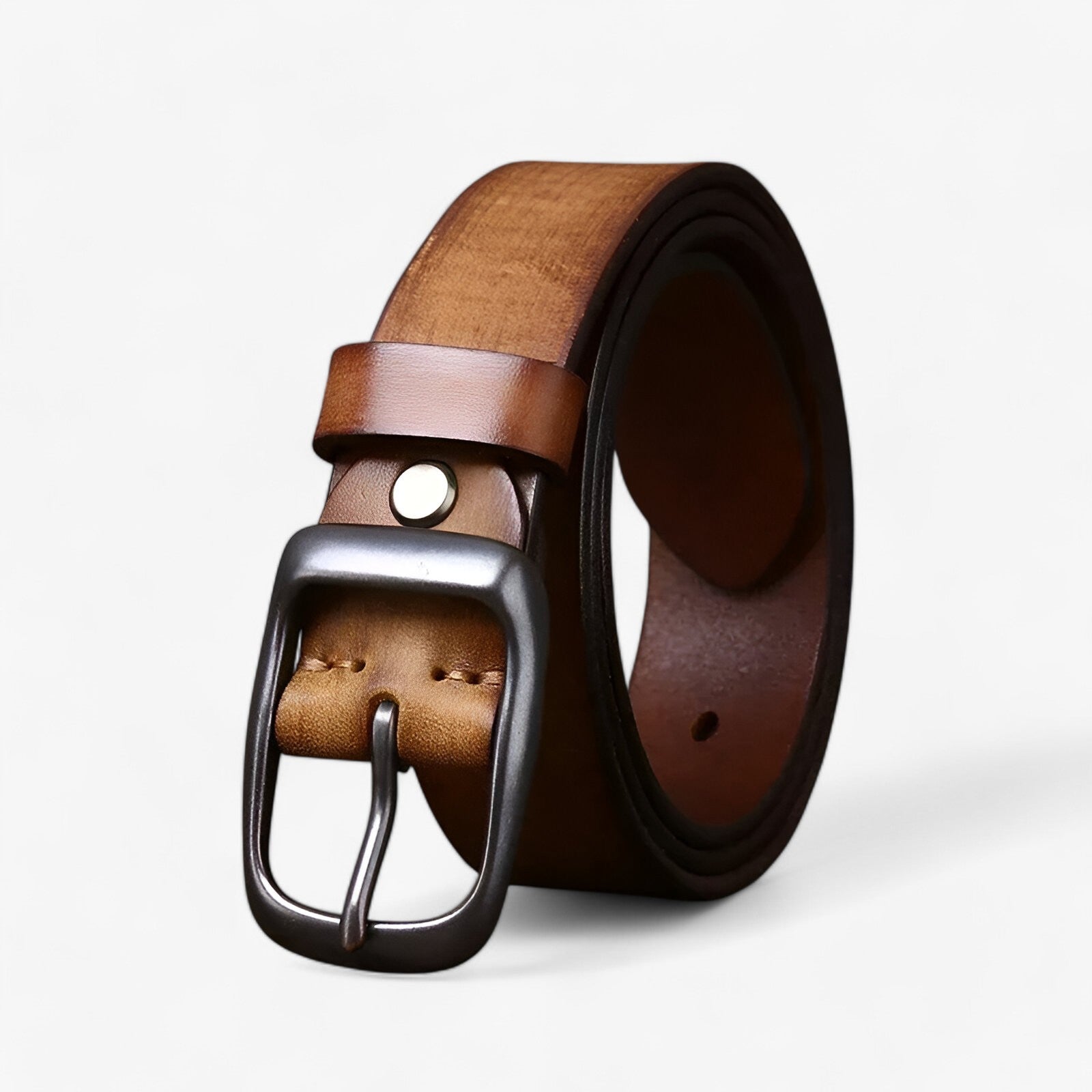 men's fashion : Jaze | Koeienhuid Leren Cowboyriem in van Pantinoshop